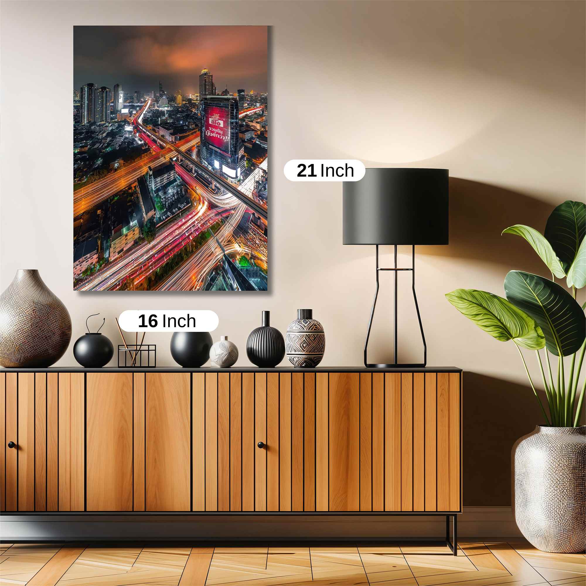 Bangkok Vibrance Safe Wall Magnetic / M