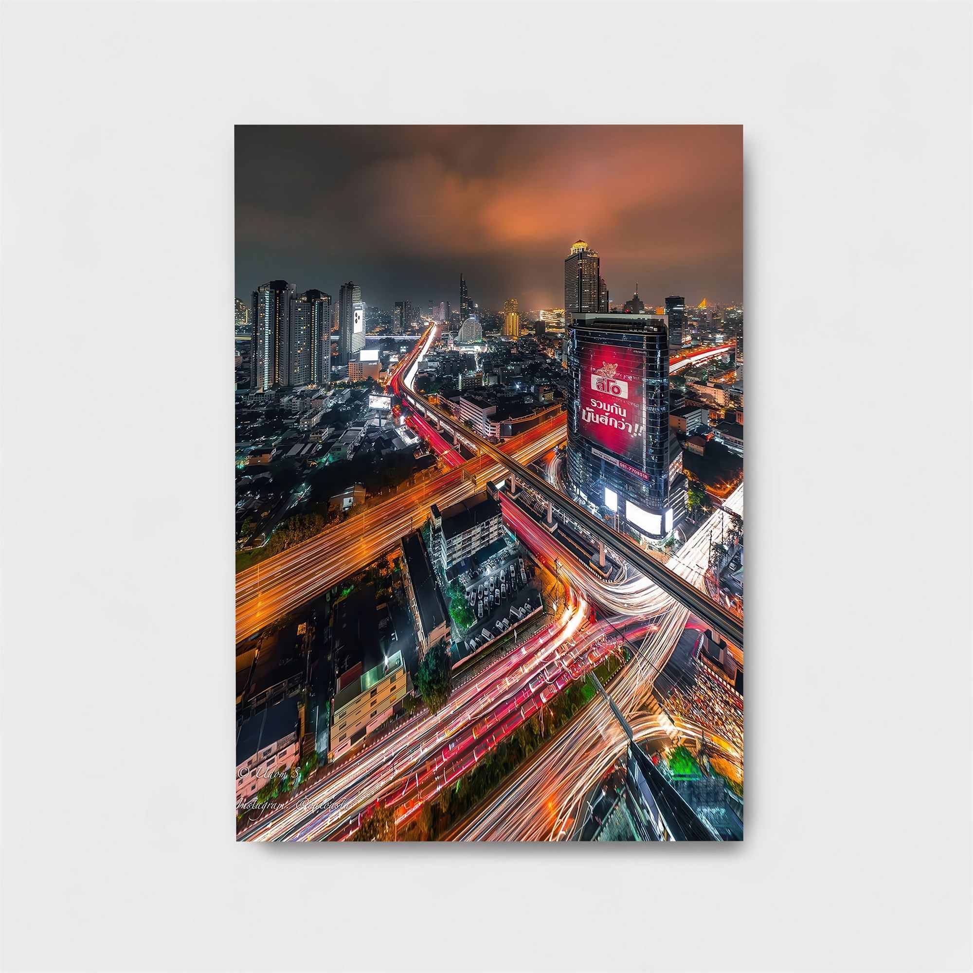 Bangkok Vibrance Safe Wall Magnetic / M