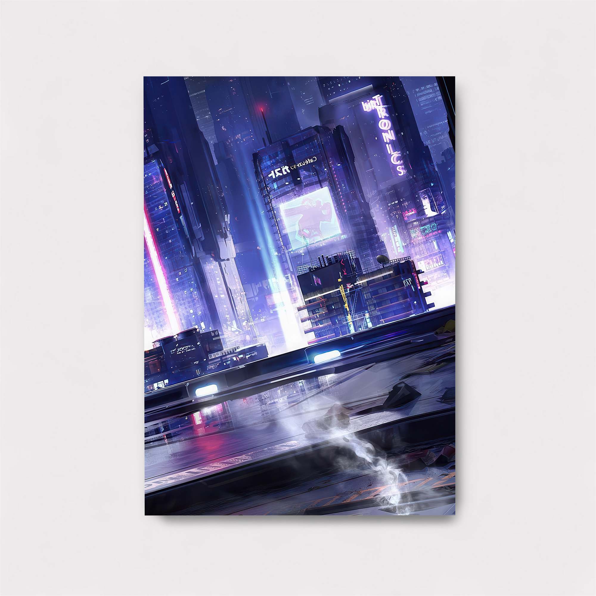 Neon Serenity Safe Wall Magnetic / M