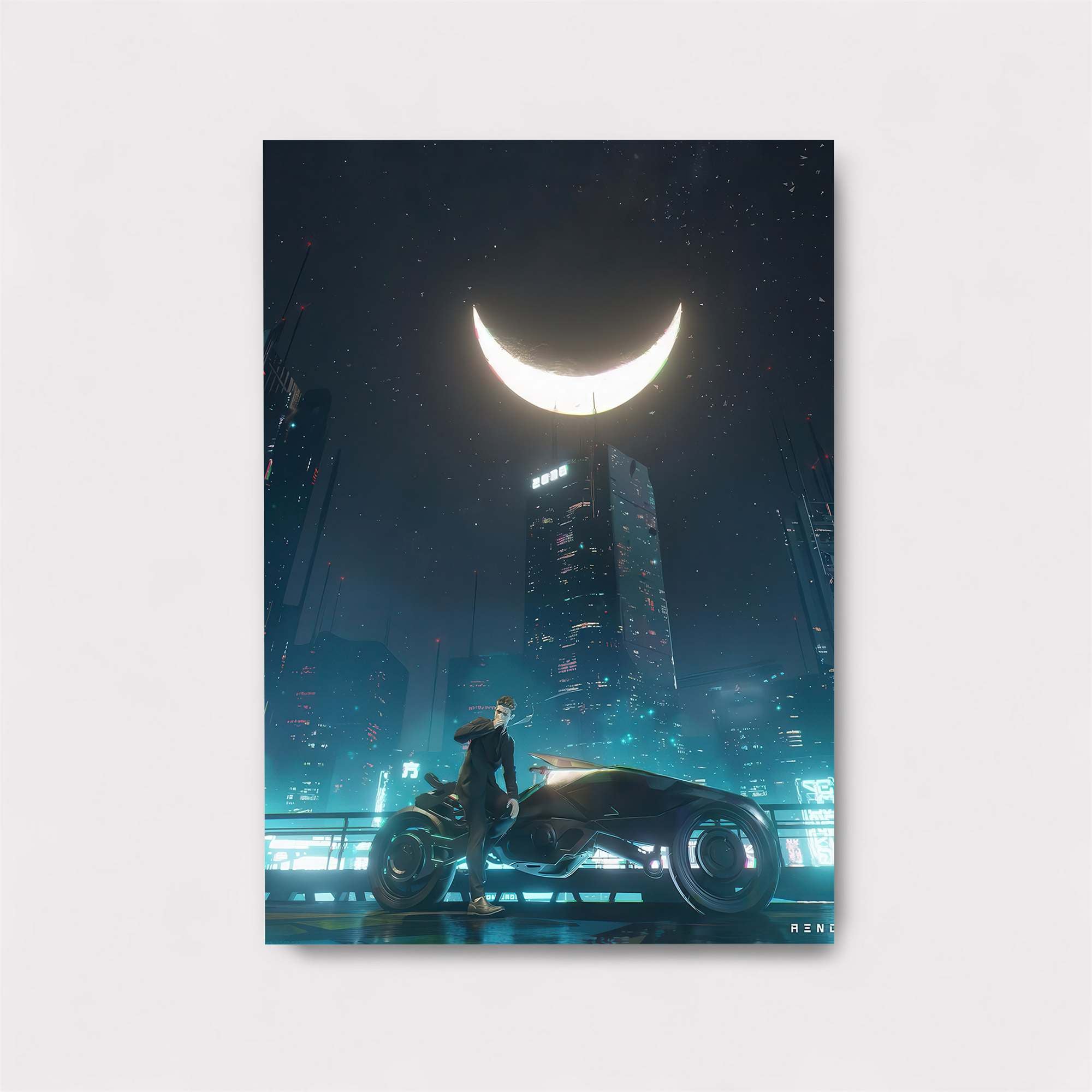 Neon Reverie Safe Wall Magnetic / M