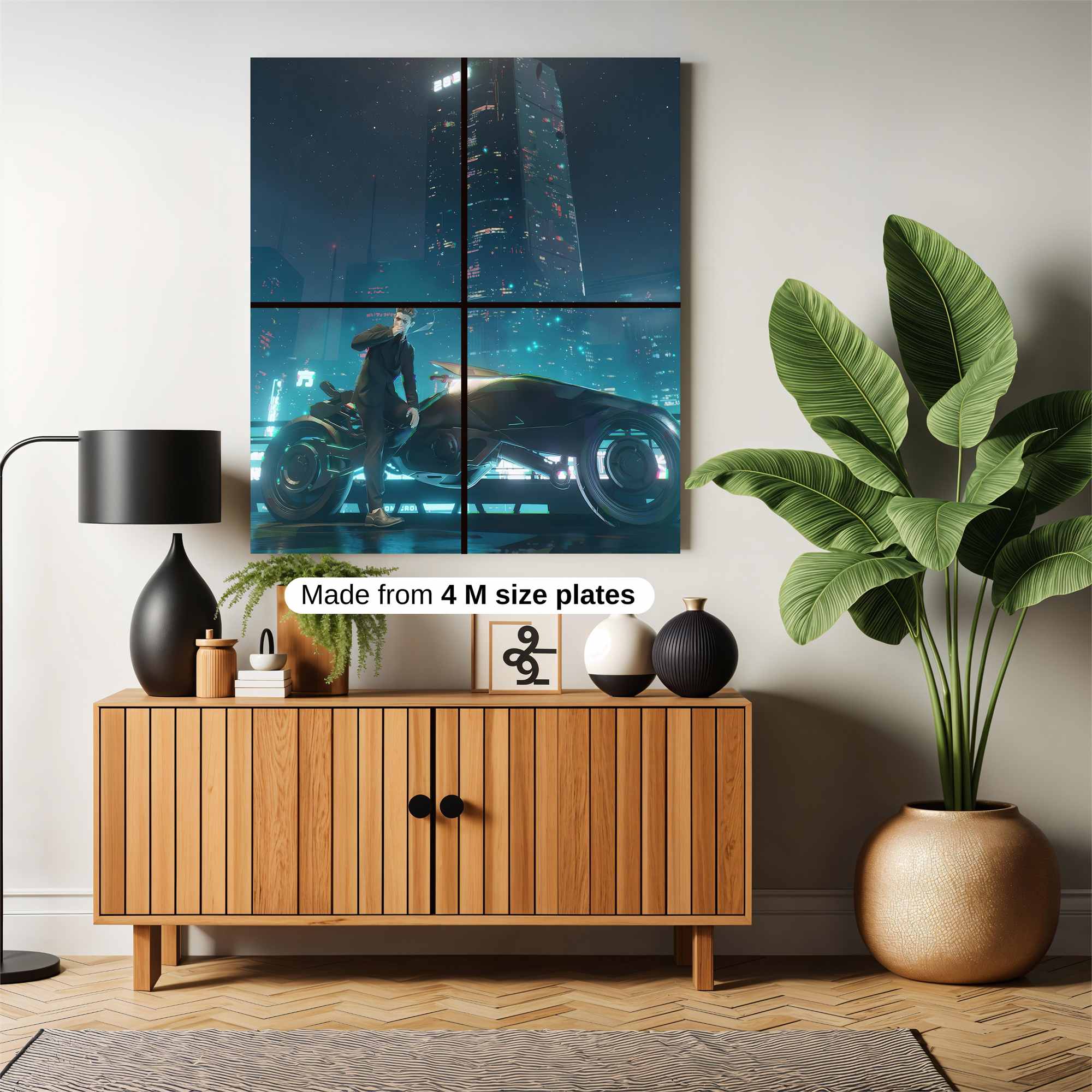 Futuristic Reverie Safe Wall Magnetic / M