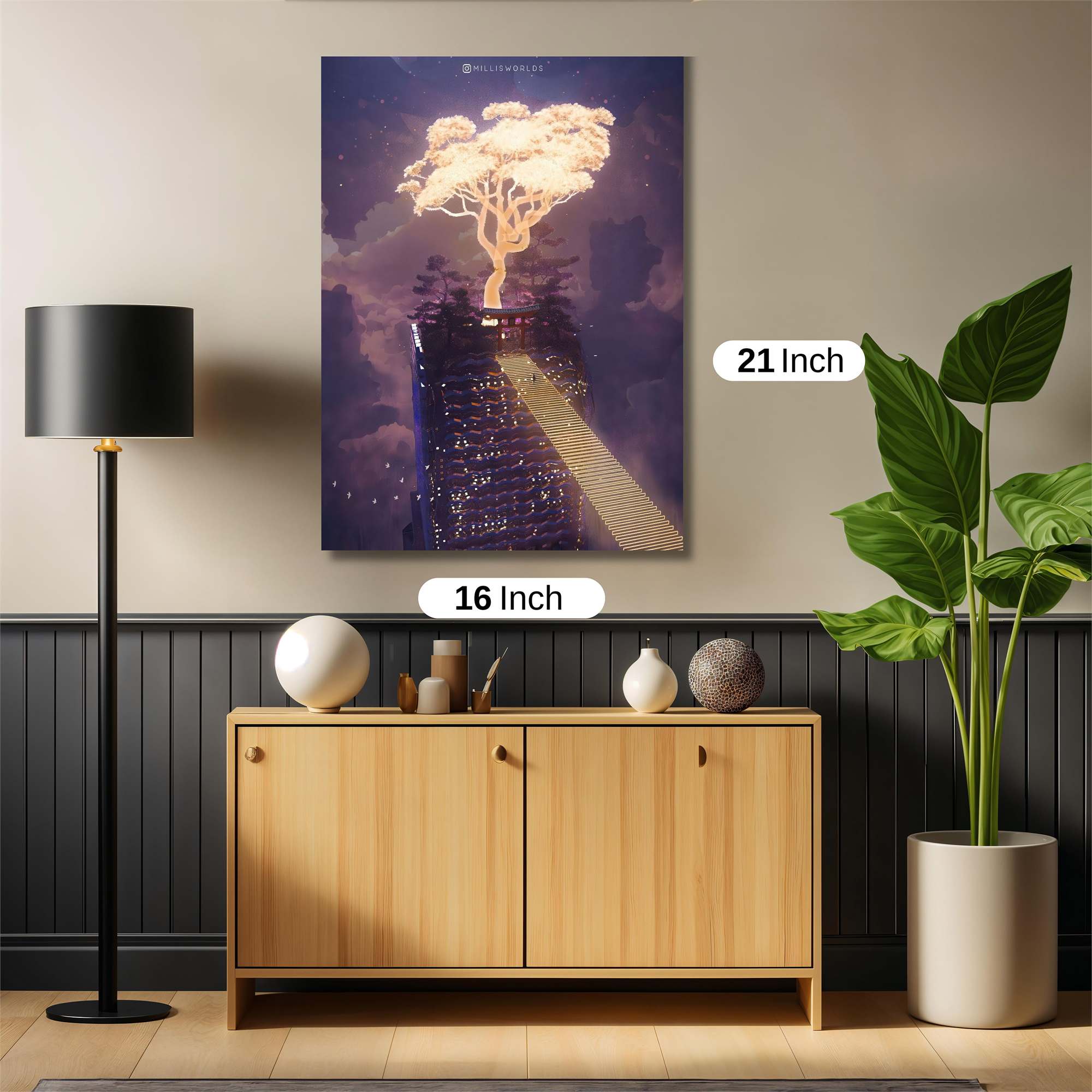 Celestial Radiance Safe Wall Magnetic / M