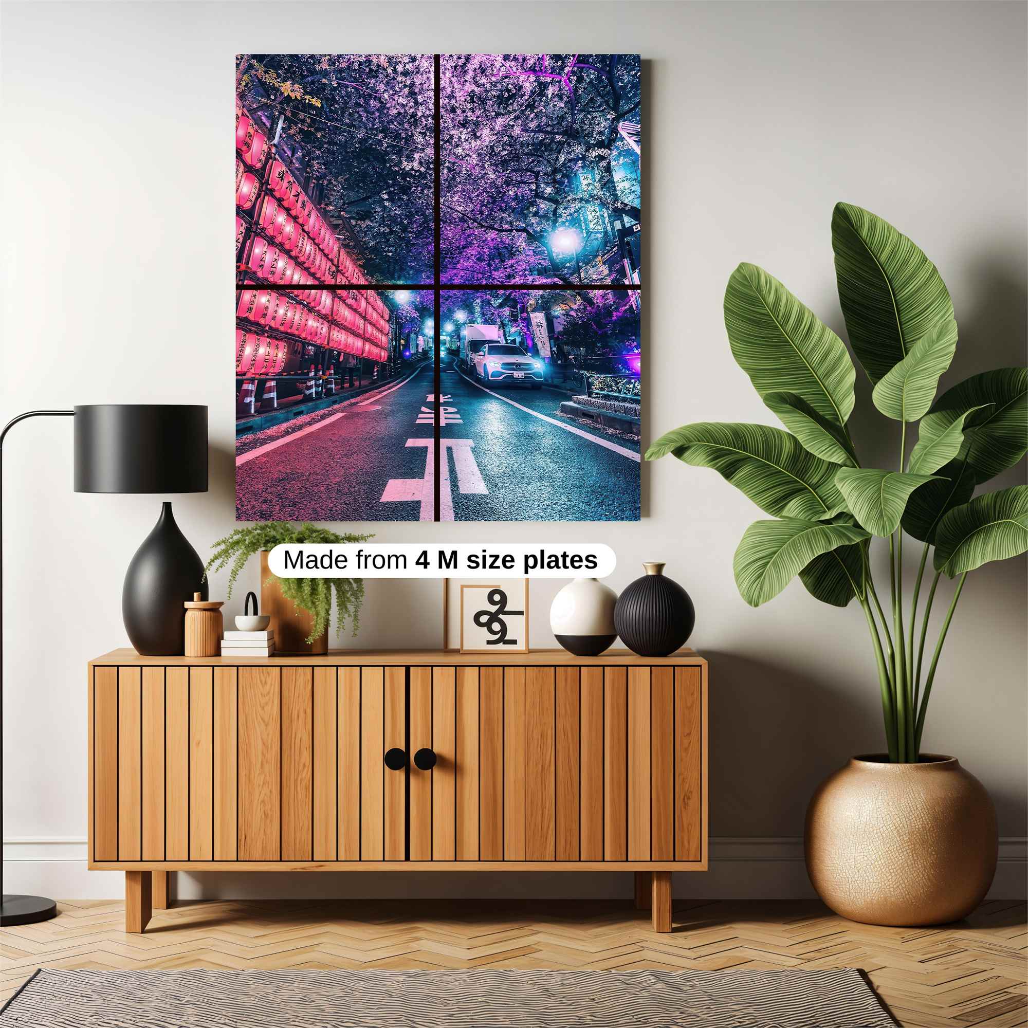 Neon Serenity Safe Wall Magnetic / M