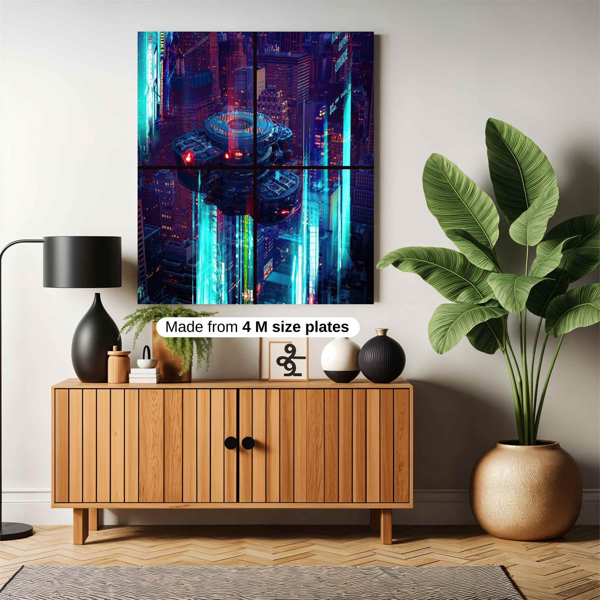 Futuristic Ascent Safe Wall Magnetic / M