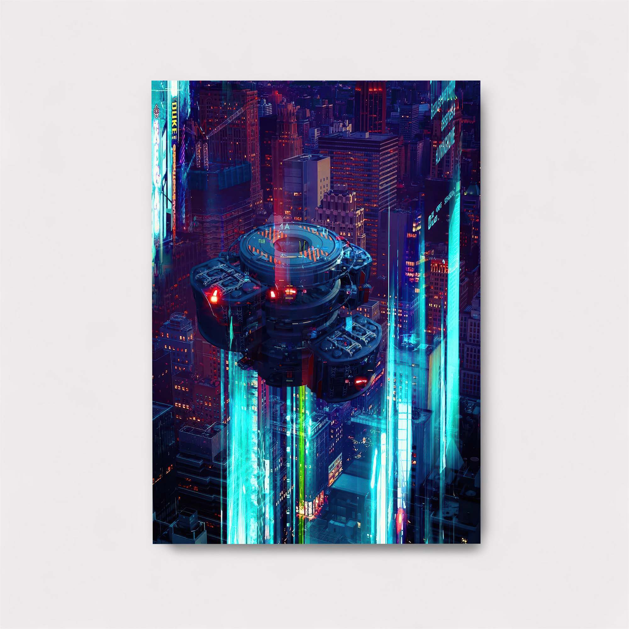 Futuristic Ascent Safe Wall Magnetic / M