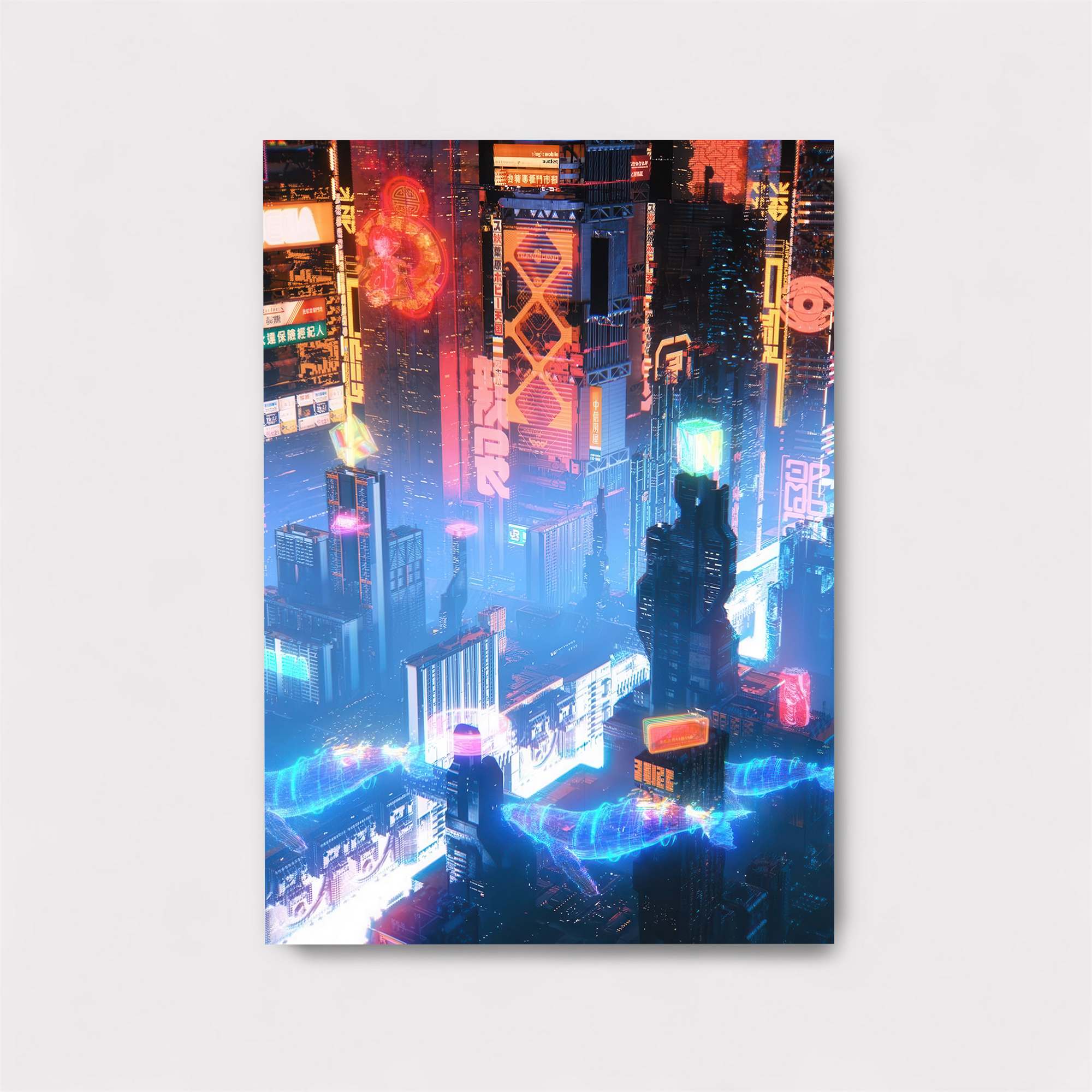 Neon Horizon Safe Wall Magnetic / M