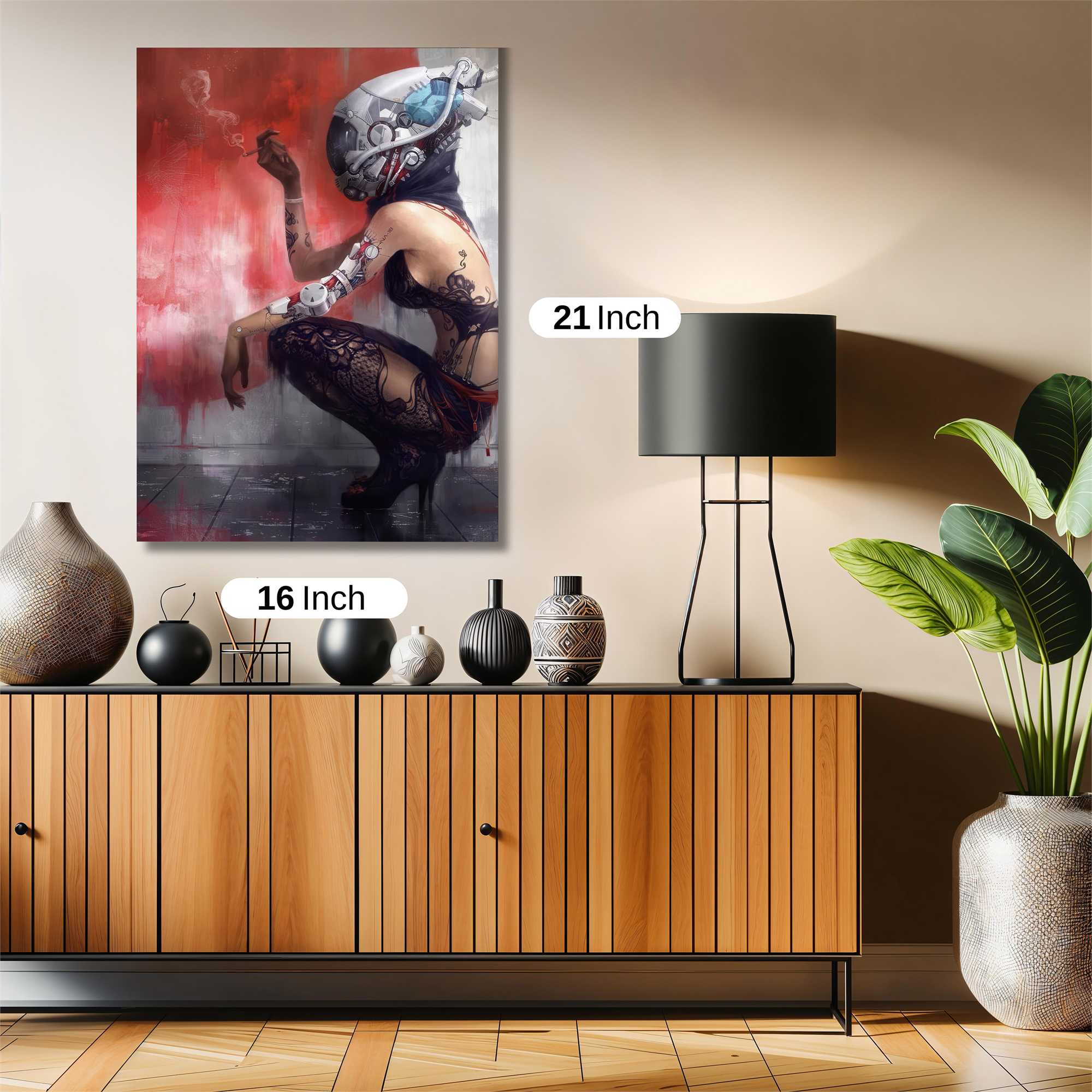 Cyber Rebel Safe Wall Magnetic / M