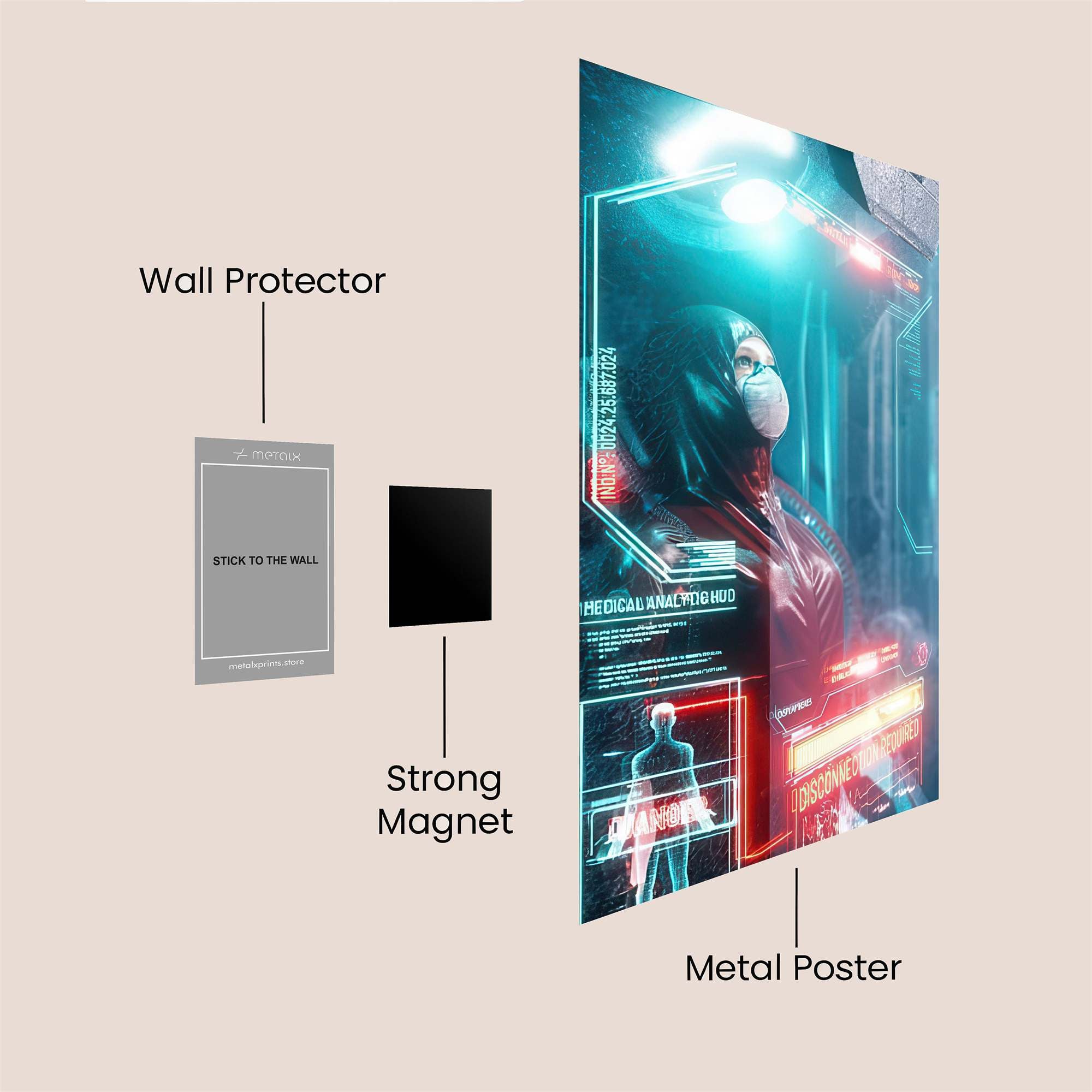 Gloom Enchantress Safe Wall Magnetic / M