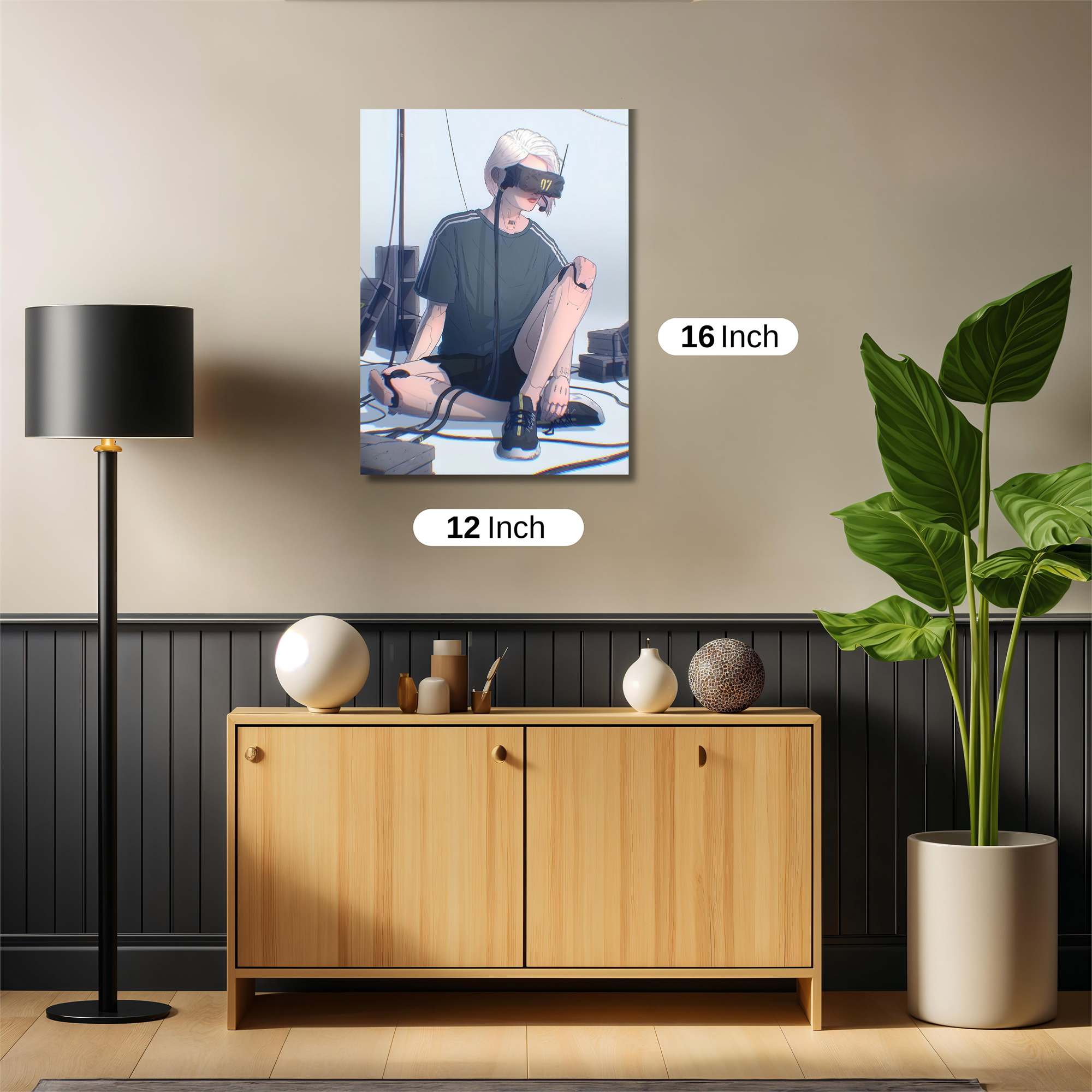 Virtual Serenity Safe Wall Magnetic / M