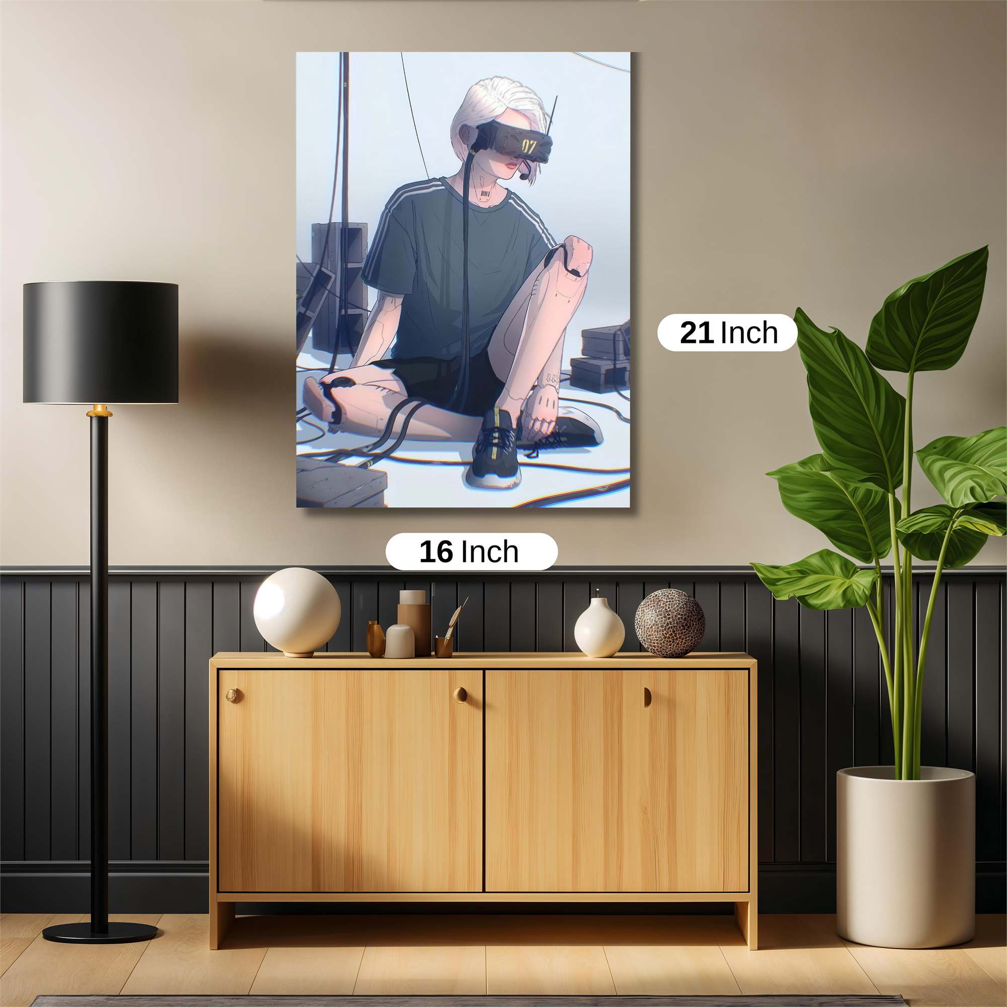 Virtual Serenity Safe Wall Magnetic / M