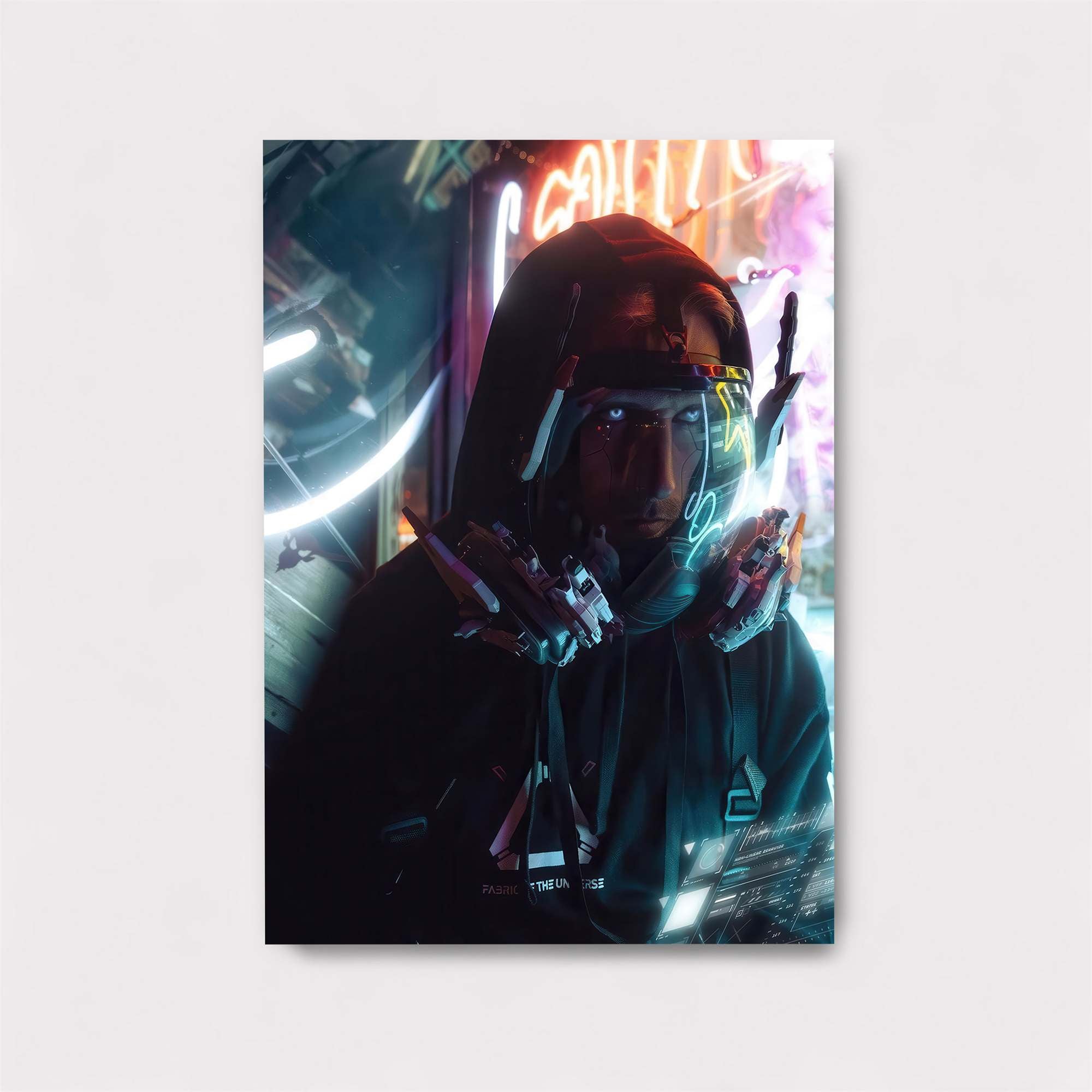 Futuristic Vibes Safe Wall Magnetic / M