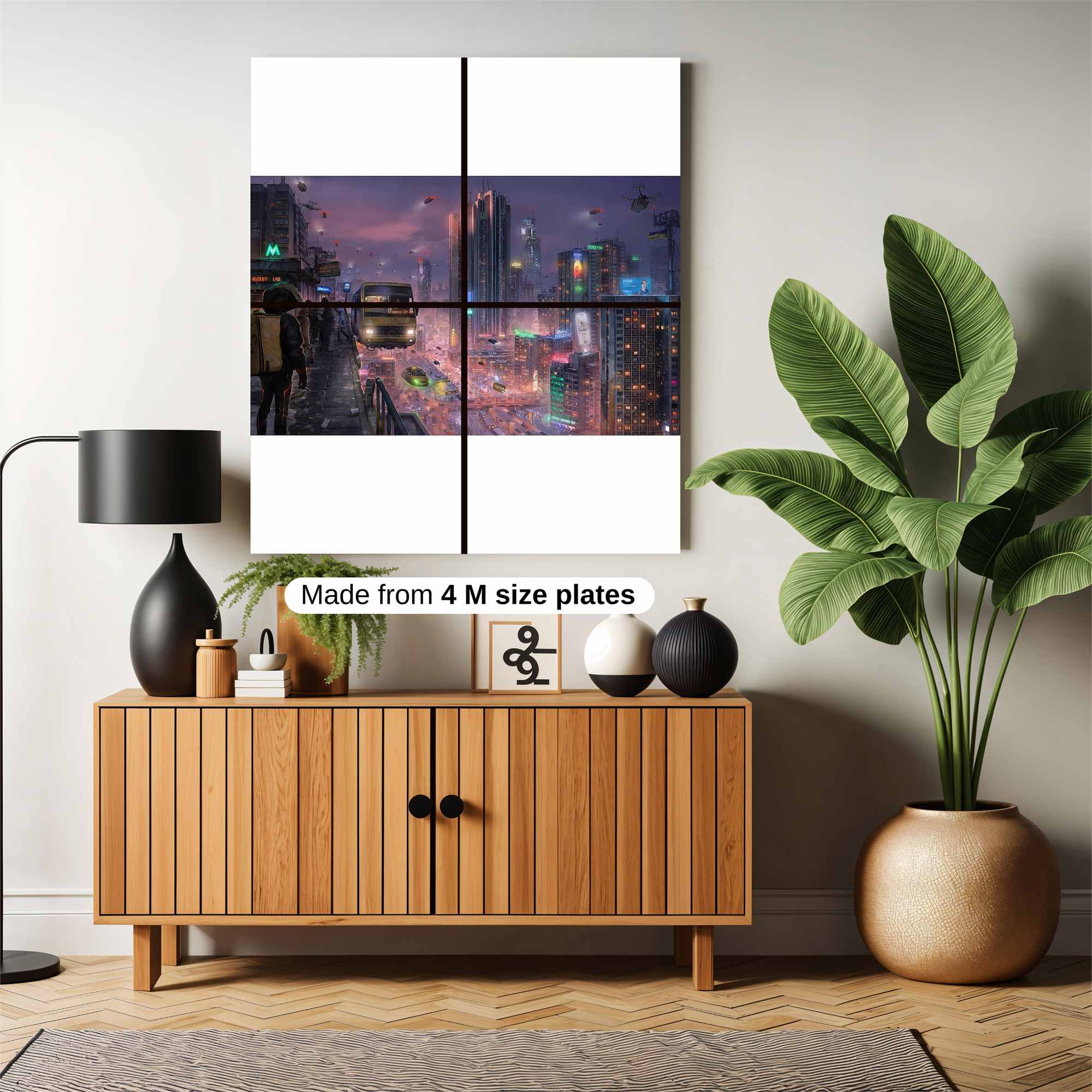 Meadow Whimsy Safe Wall Magnetic / M