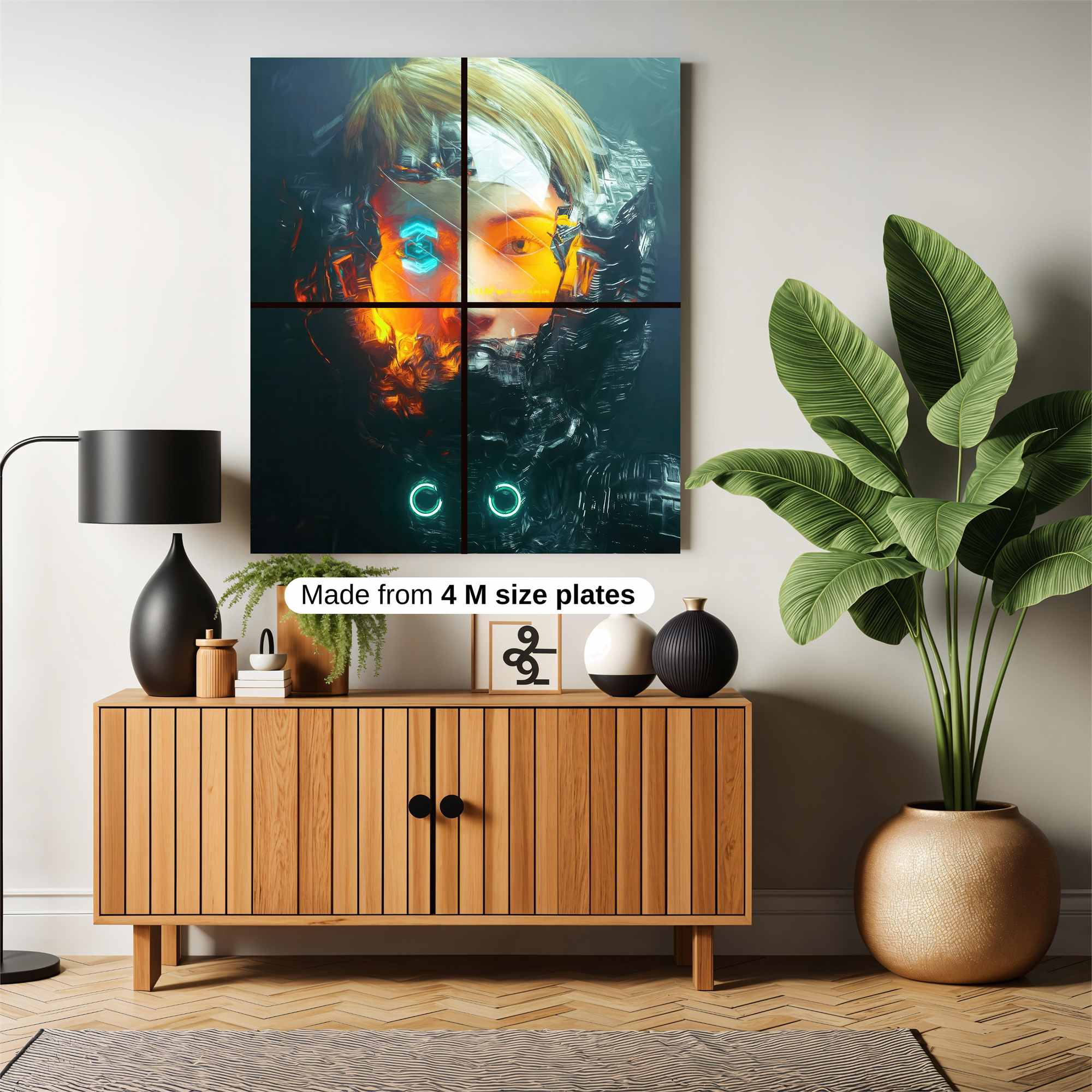 Cybernetic Awakening Safe Wall Magnetic / M