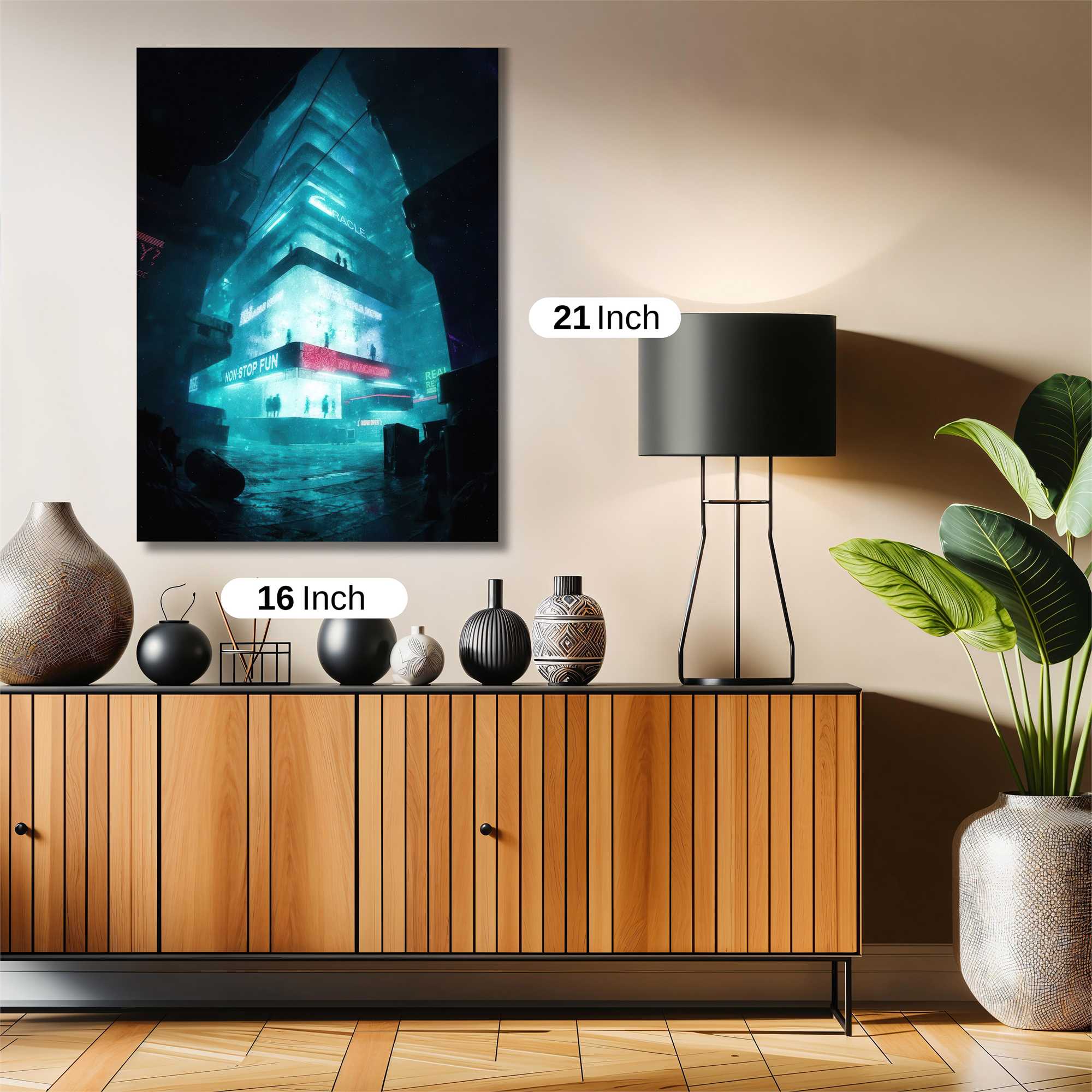 Neon Ascendancy Safe Wall Magnetic / M