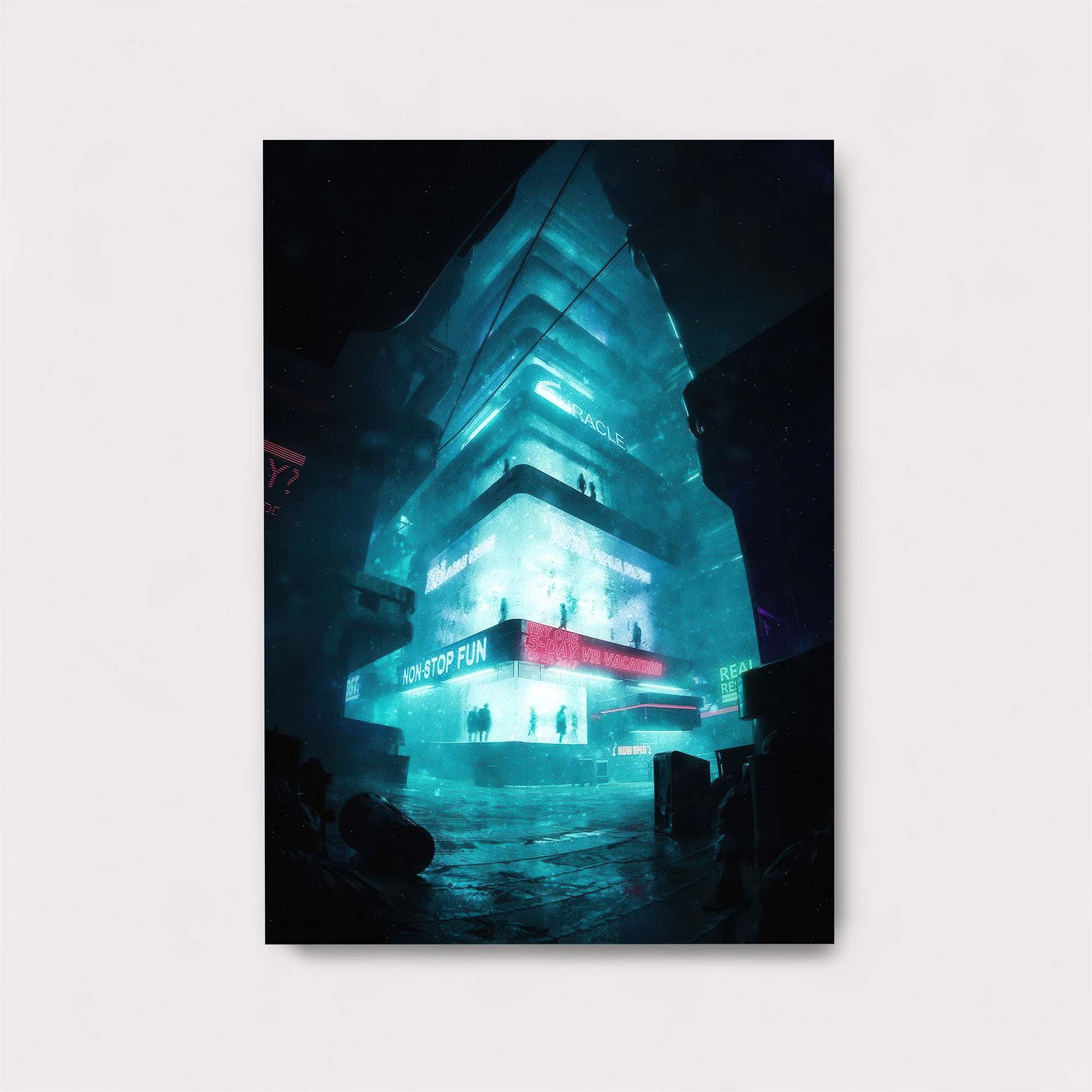 Neon Ascendancy Safe Wall Magnetic / M