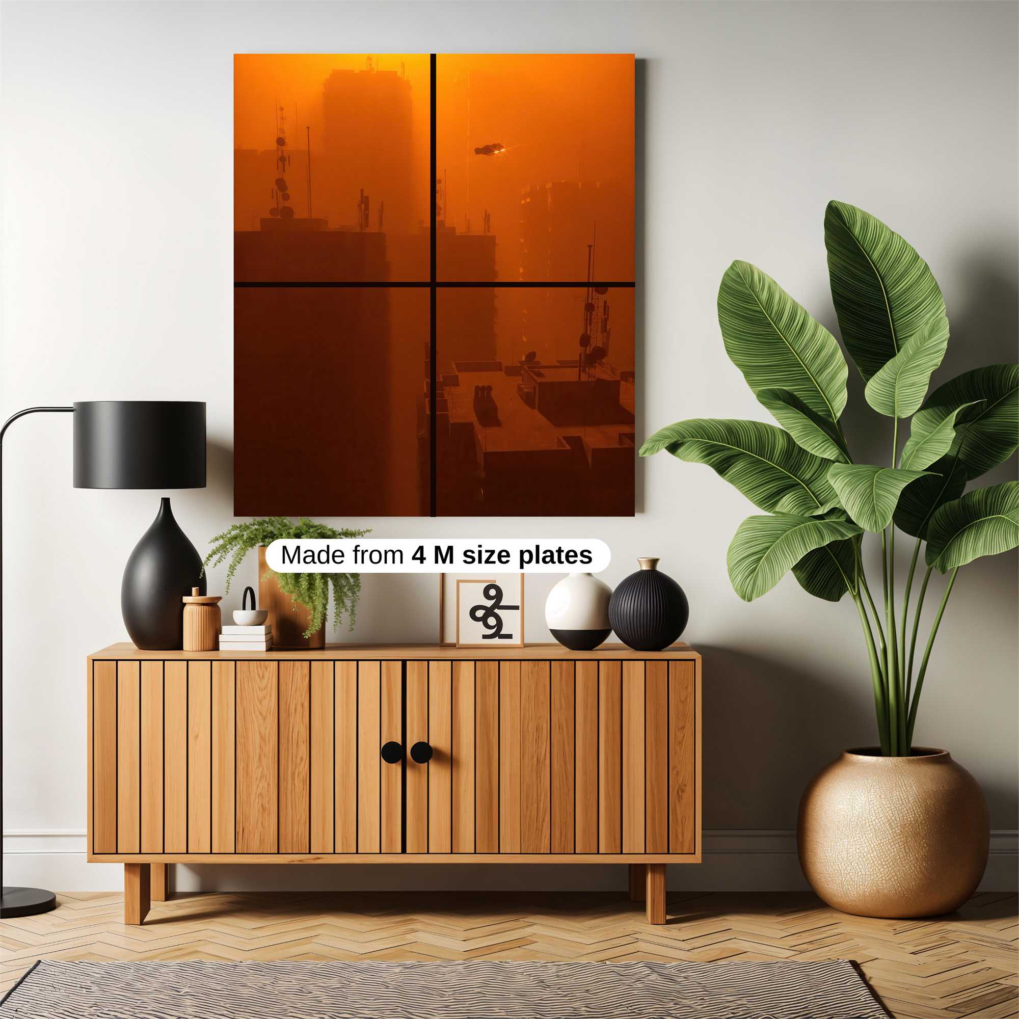 Dystopian Glow Safe Wall Magnetic / M