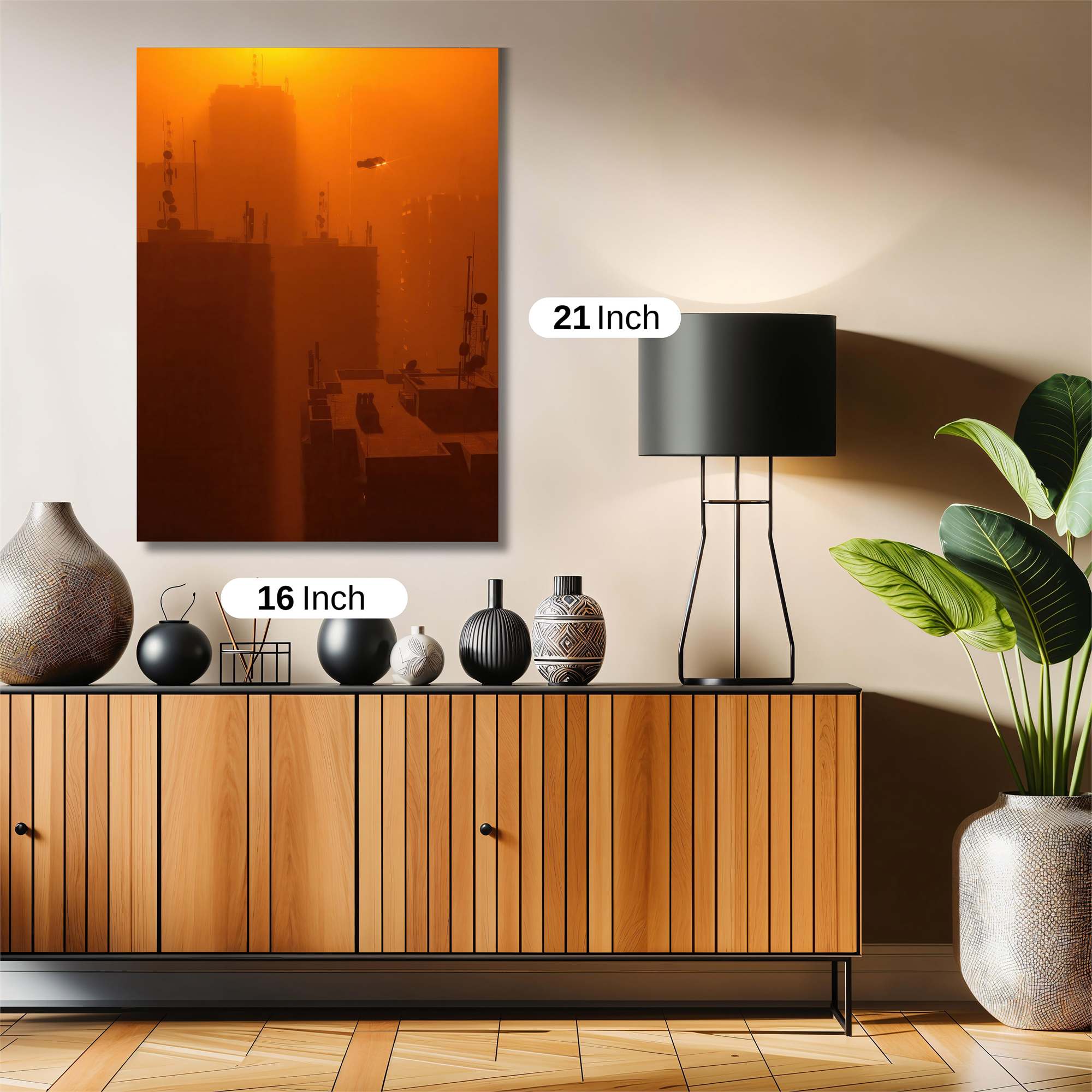 Dystopian Glow Safe Wall Magnetic / M