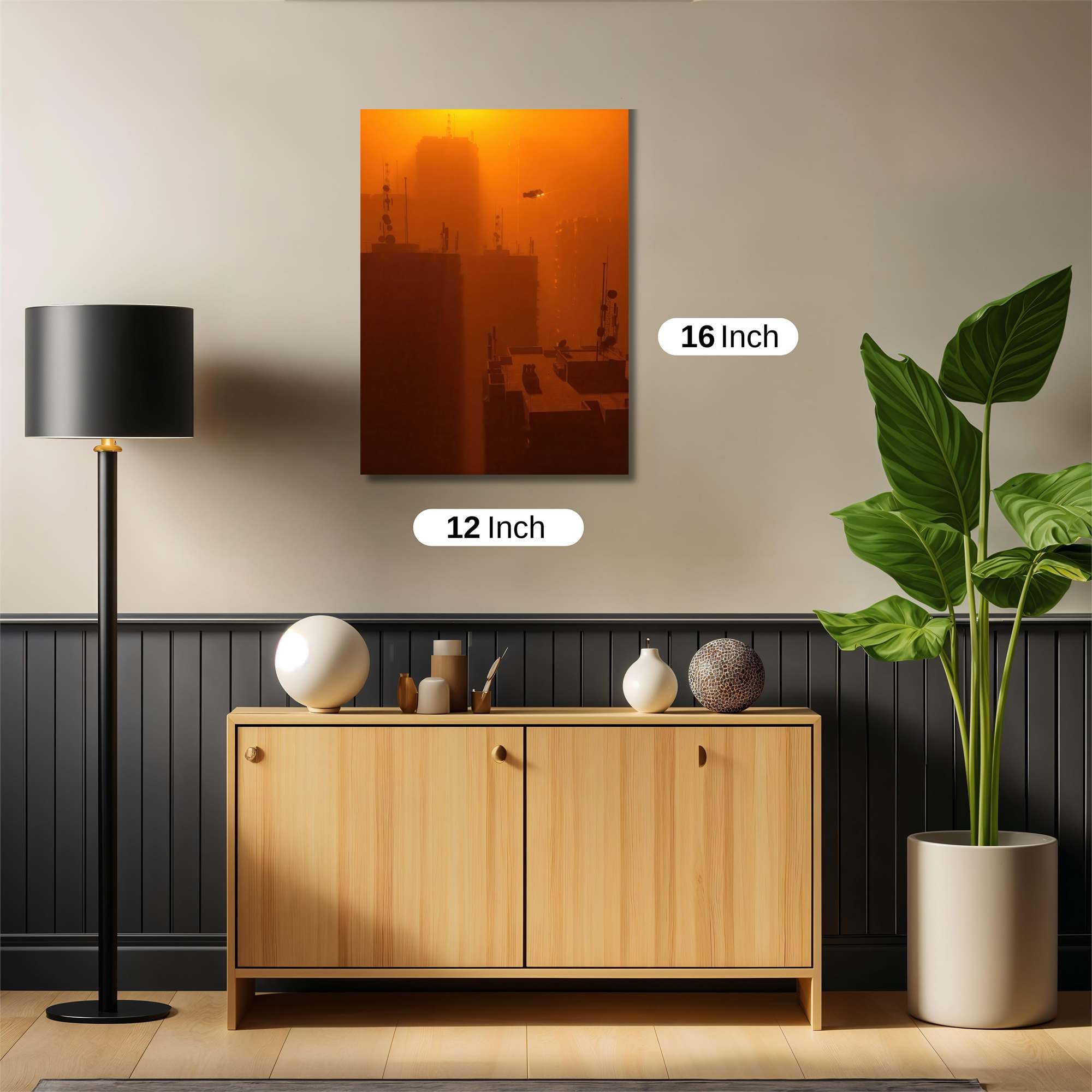 Dystopian Glow Safe Wall Magnetic / M
