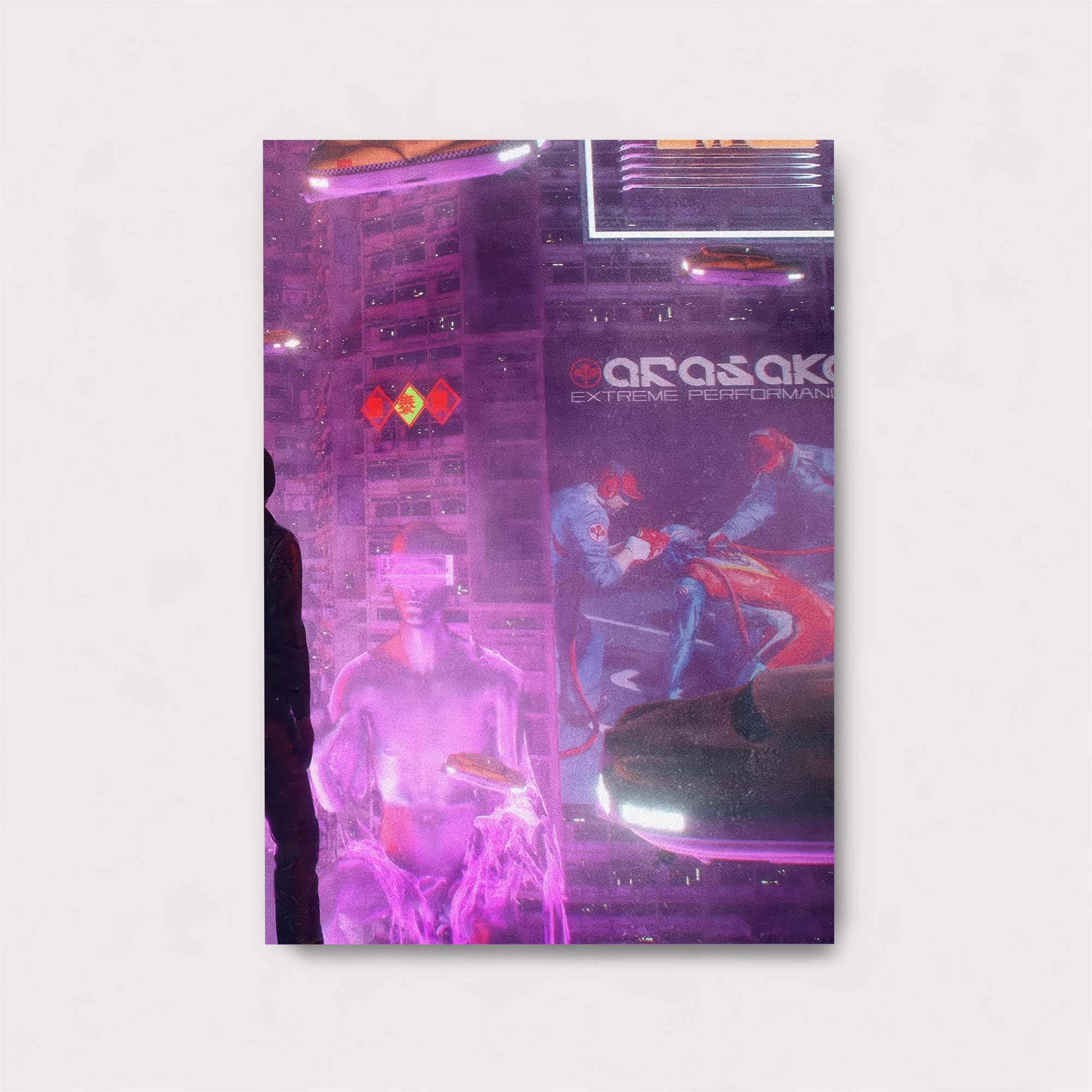 Neon Dreams Safe Wall Magnetic / M