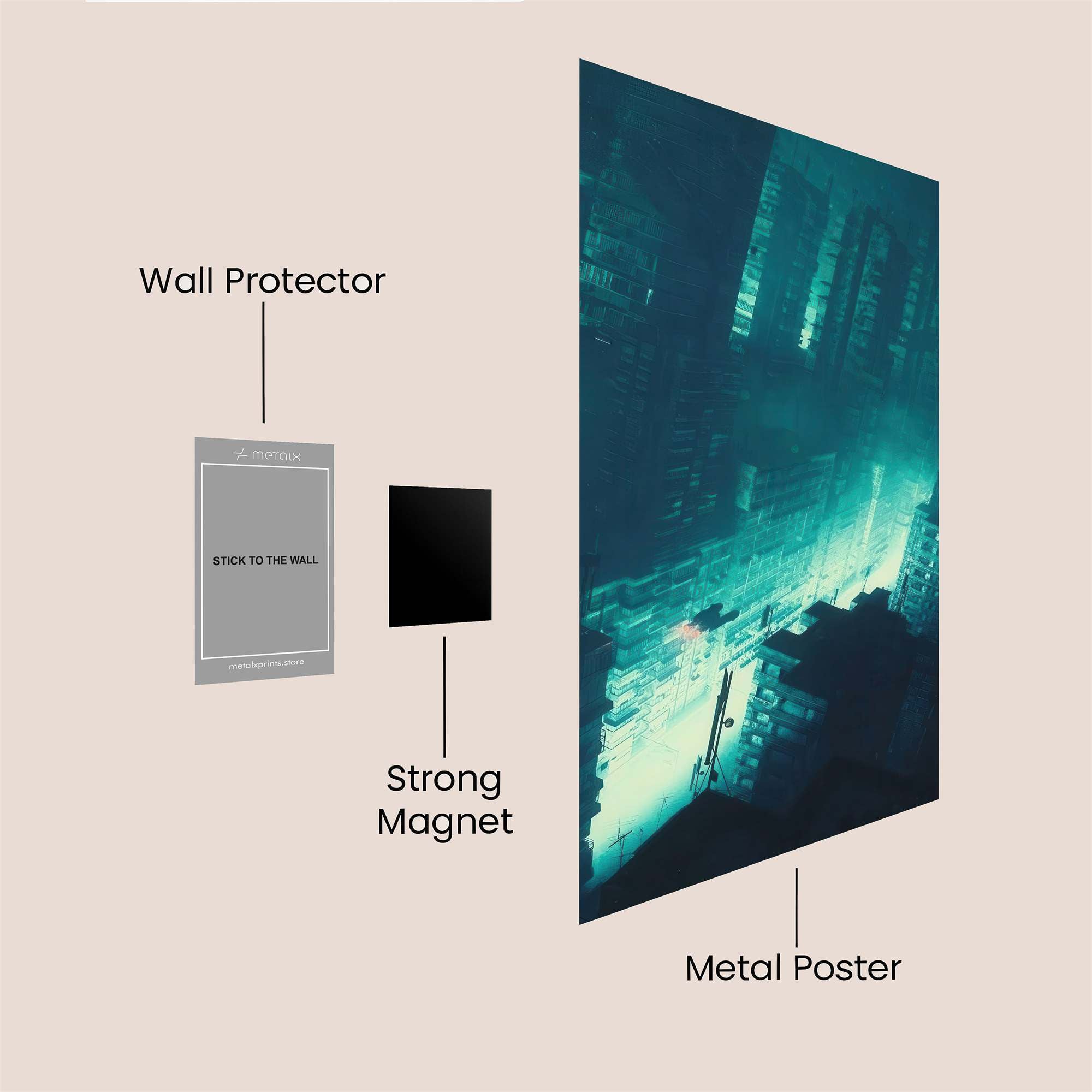 Dragon Valor Safe Wall Magnetic / M