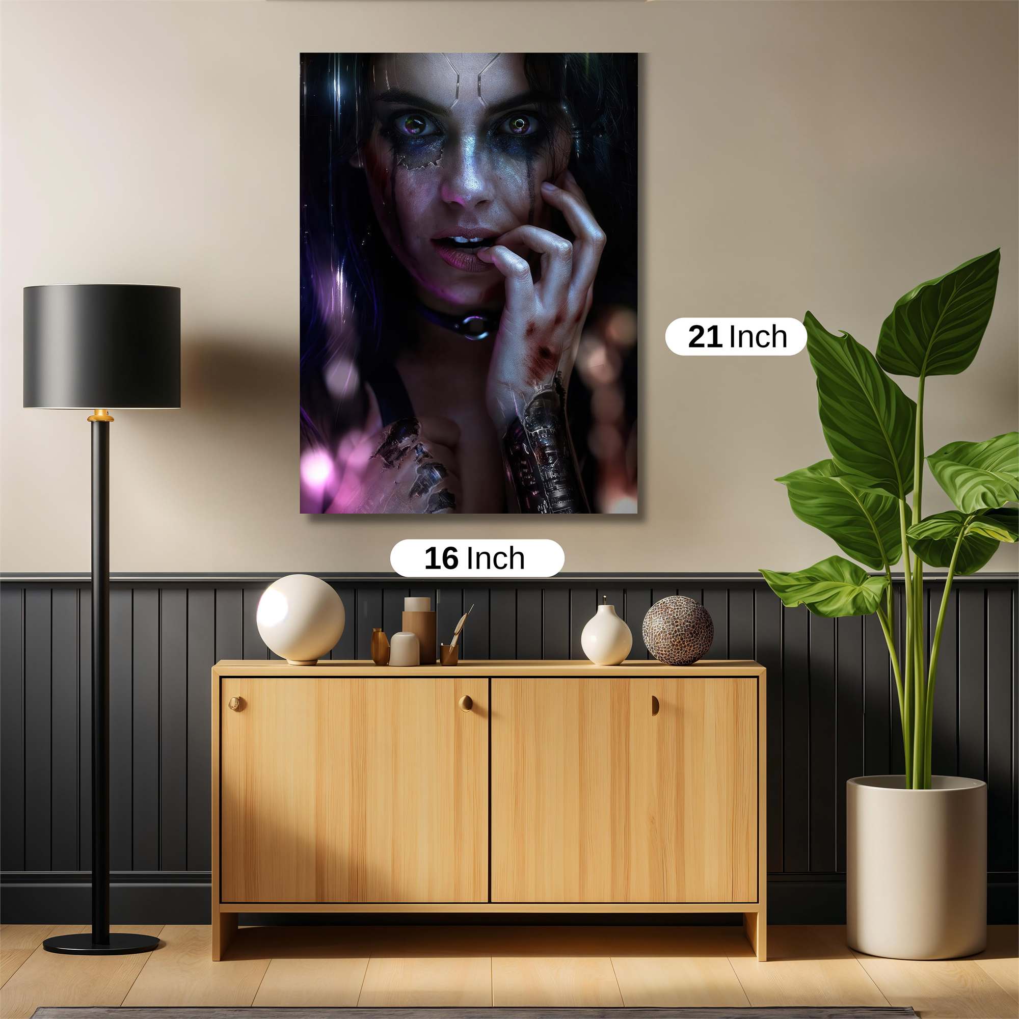 Cyber Enigma Safe Wall Magnetic / M