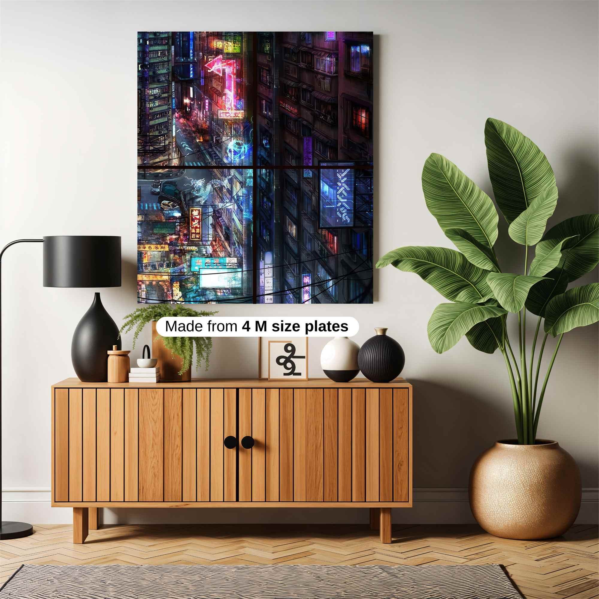 Neon Reverie Safe Wall Magnetic / M