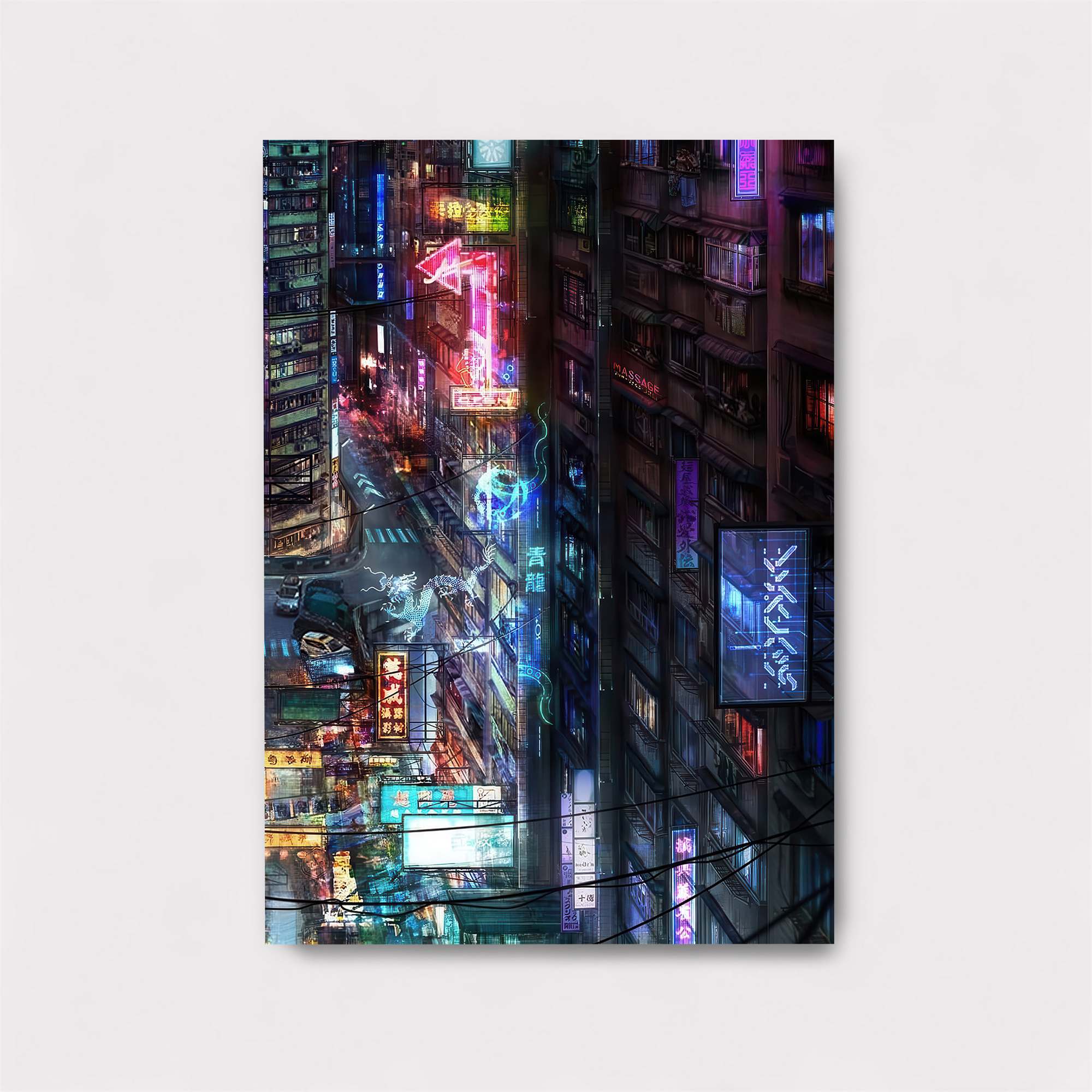 Neon Reverie Safe Wall Magnetic / M