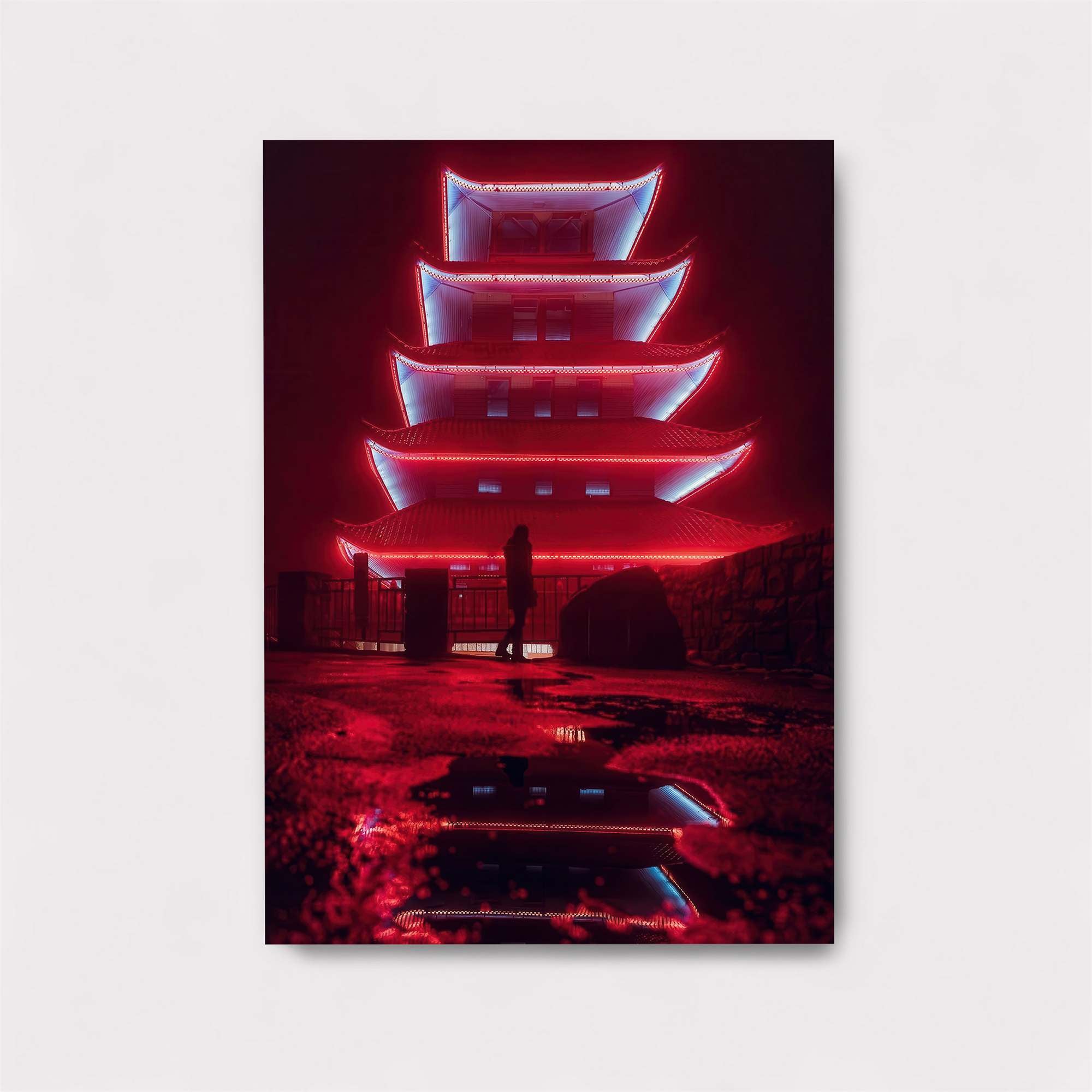 Neon Serenity Safe Wall Magnetic / M