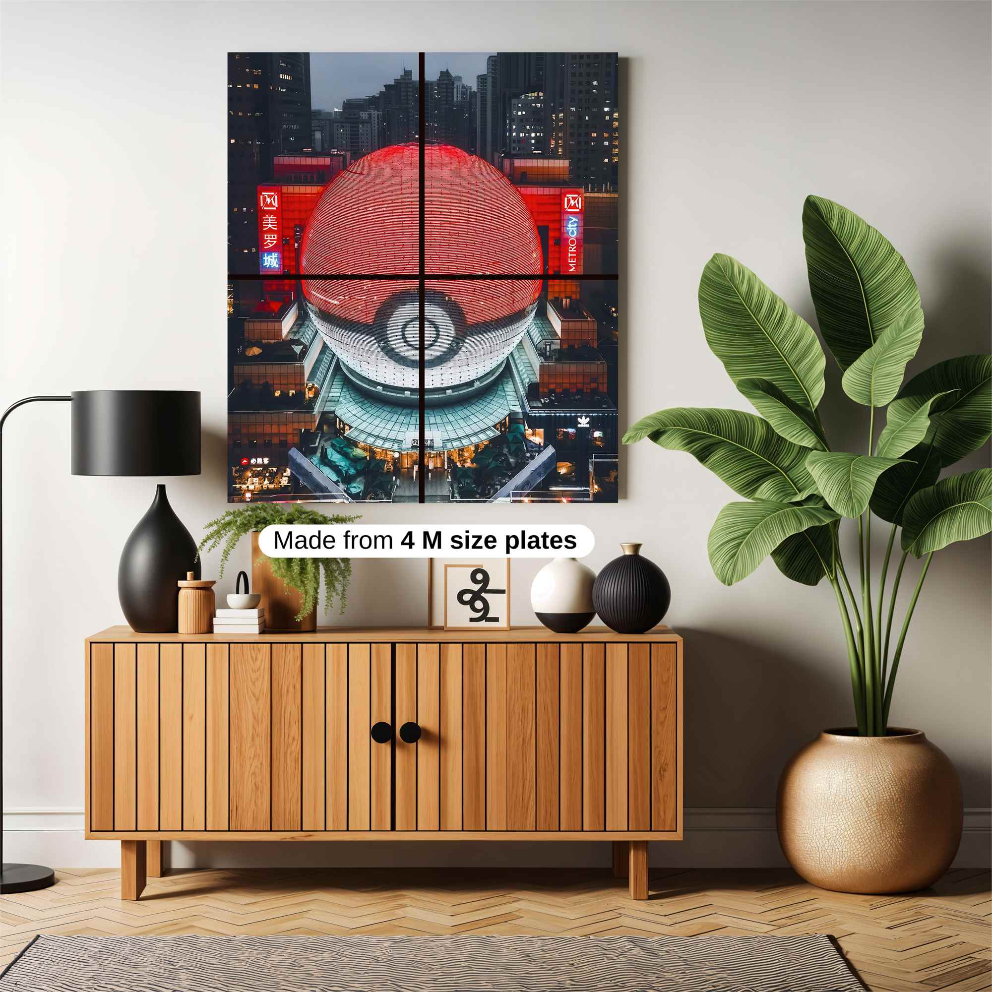 PokéSphere Illumination Safe Wall Magnetic / M