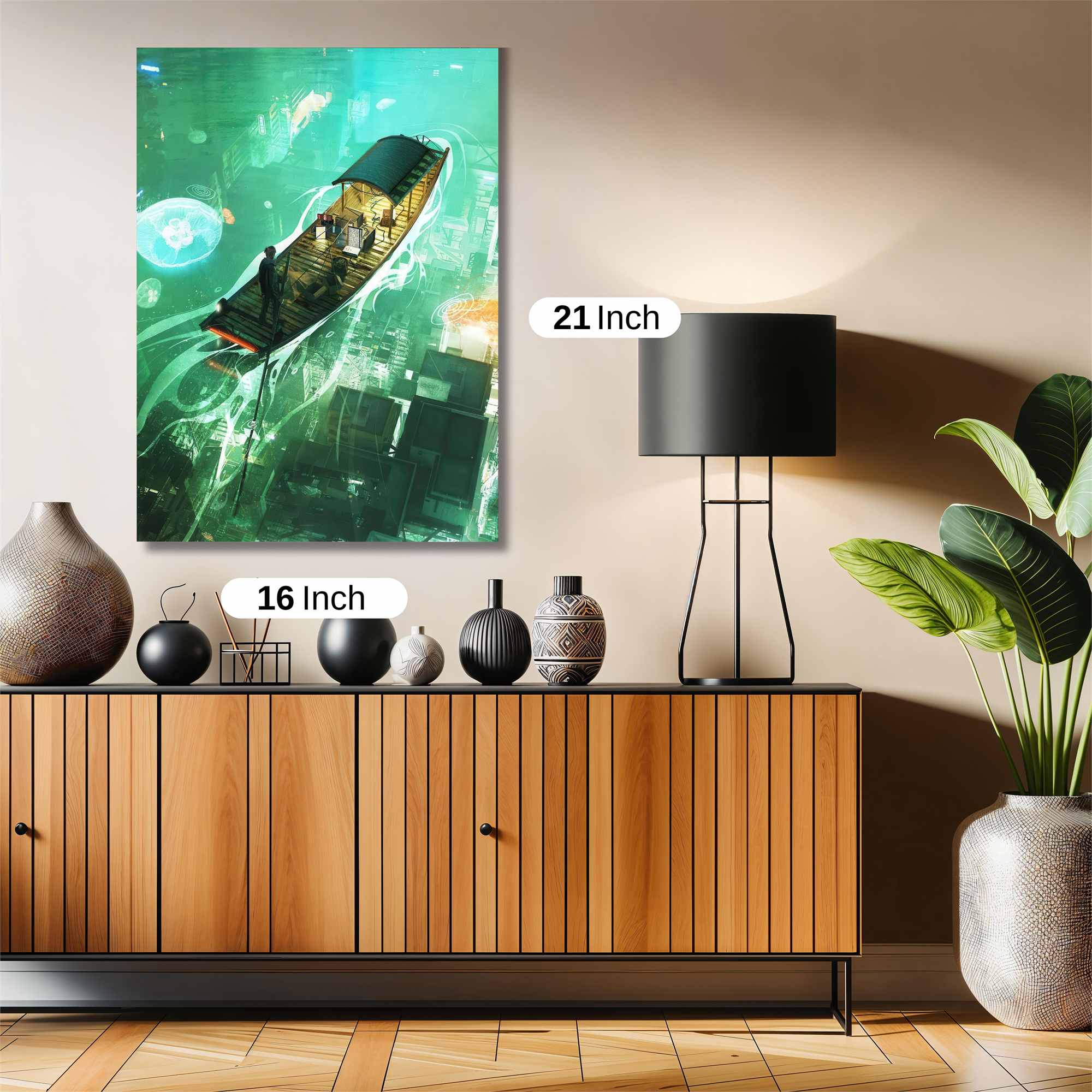 Floating Reverie Safe Wall Magnetic / M