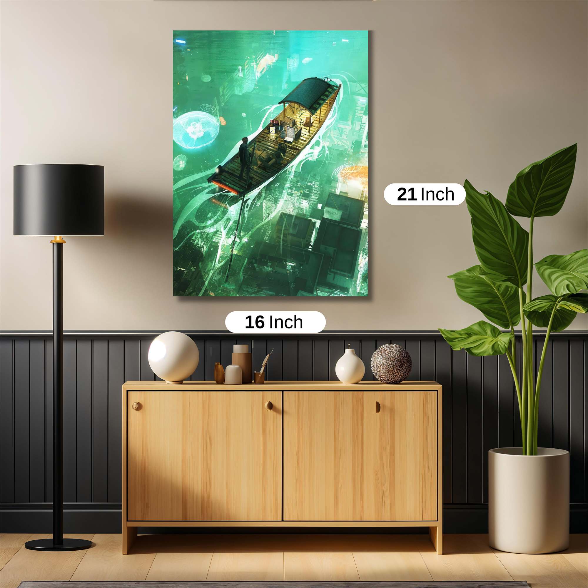 Floating Reverie Safe Wall Magnetic / M