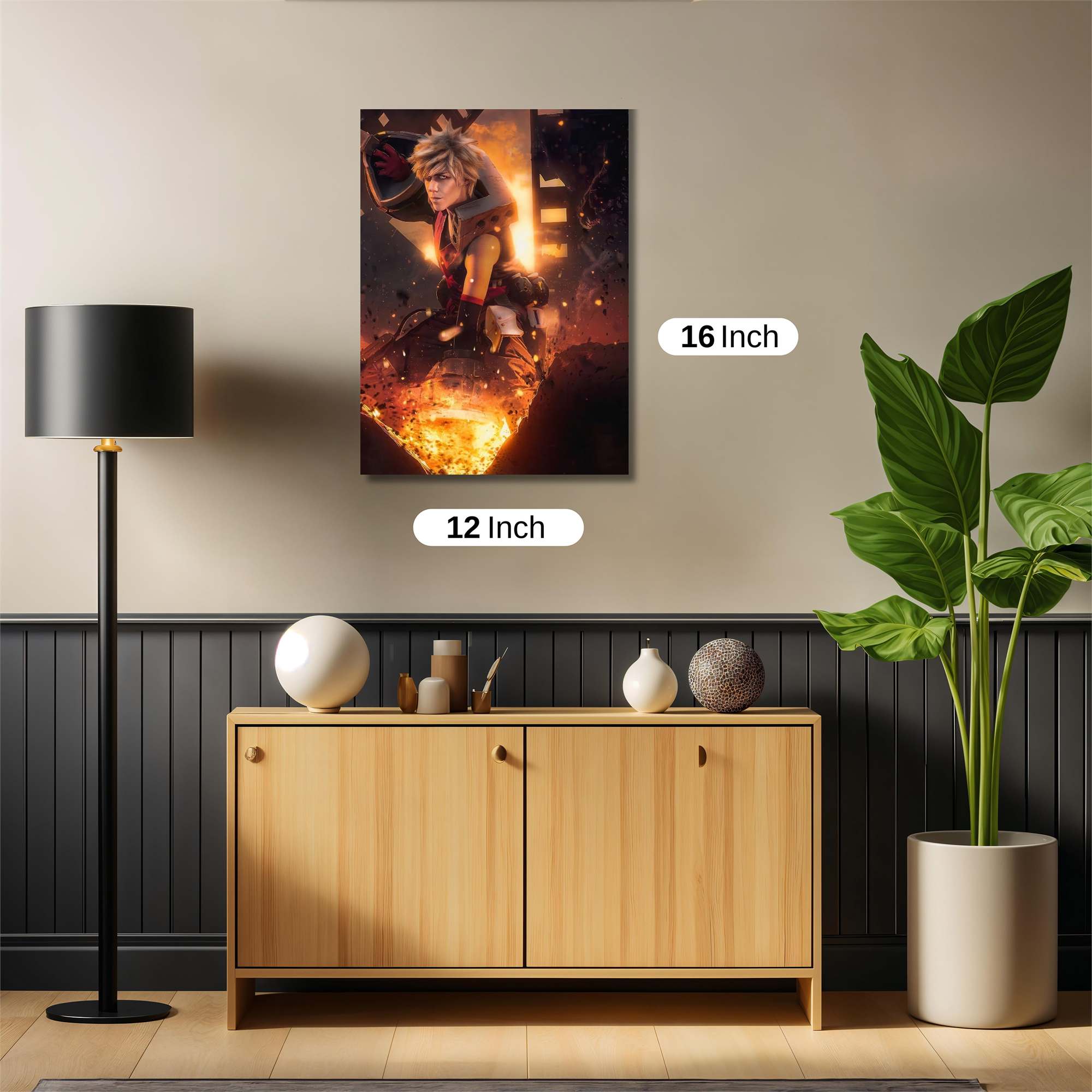 Heroic Inferno Safe Wall Magnetic / M