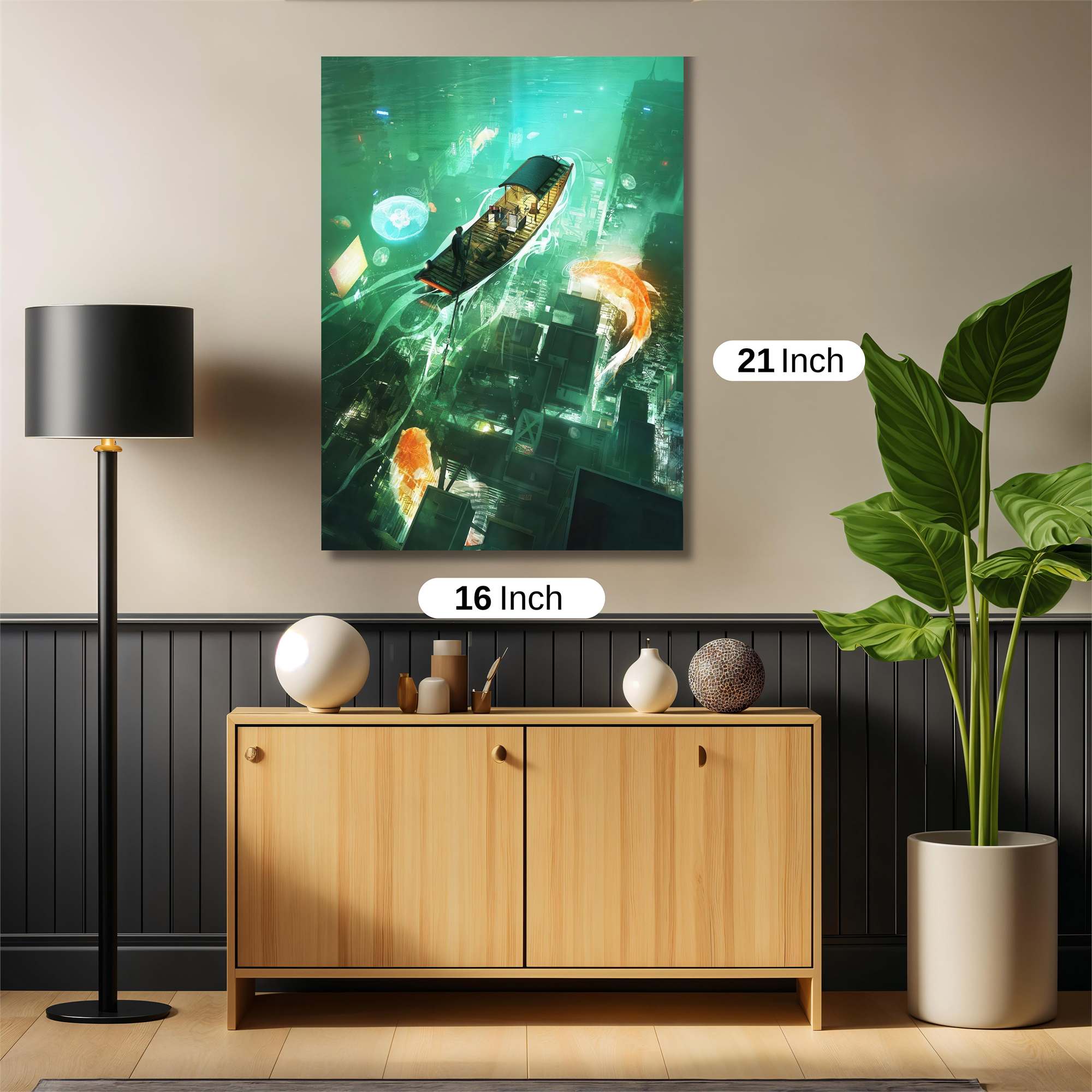 Surreal Voyage Safe Wall Magnetic / M