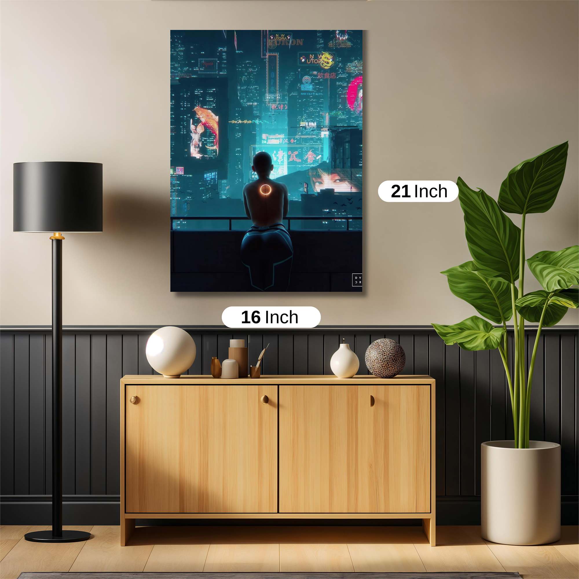 Cybernetic Serenity Safe Wall Magnetic / M