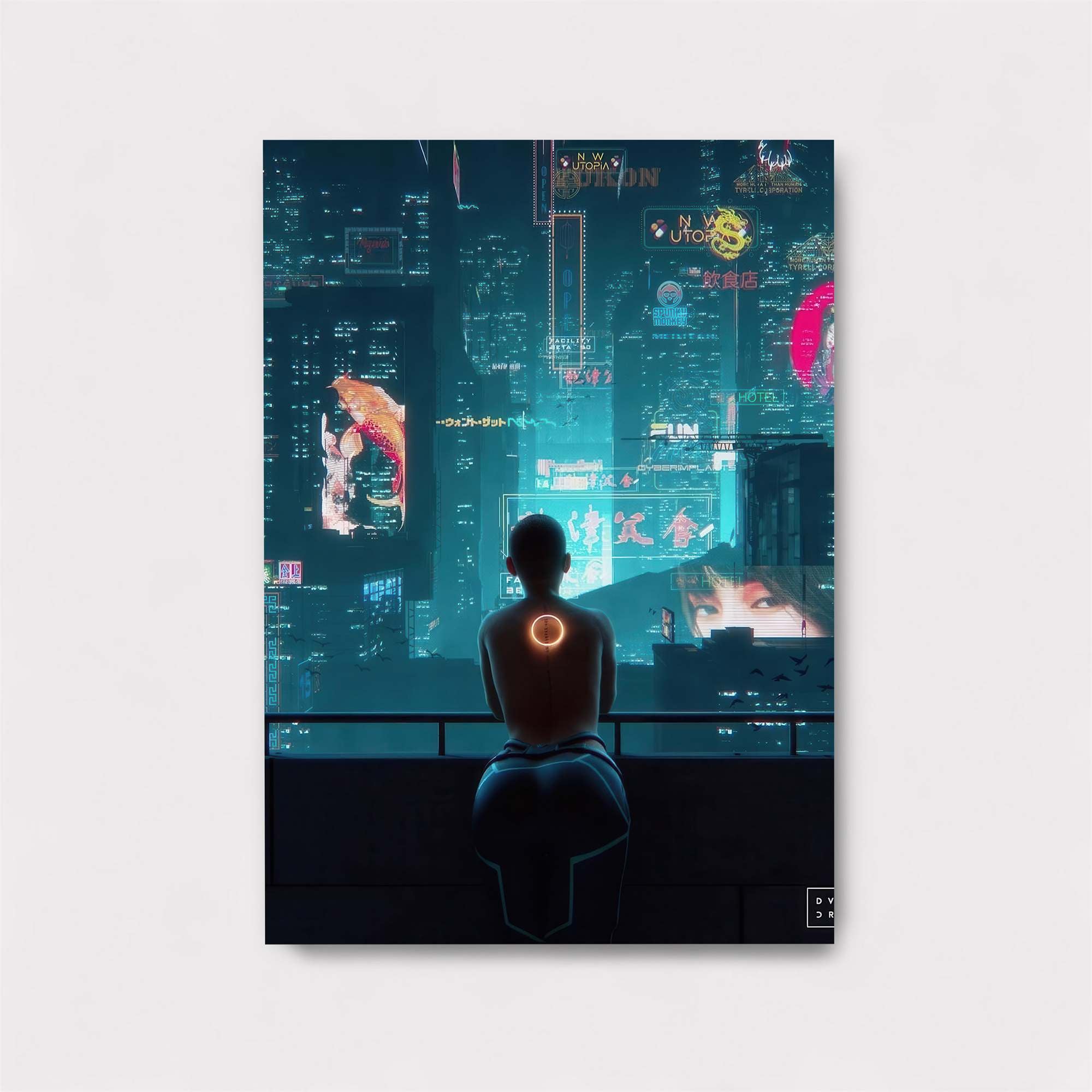 Cybernetic Serenity Safe Wall Magnetic / M