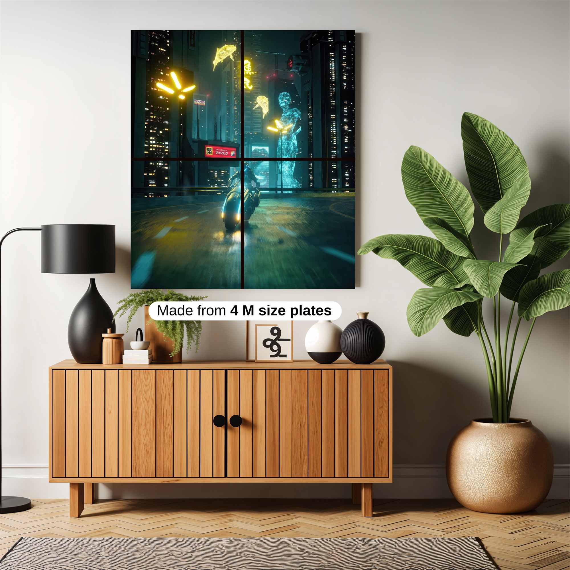 Cyberpunk Drift Safe Wall Magnetic / M