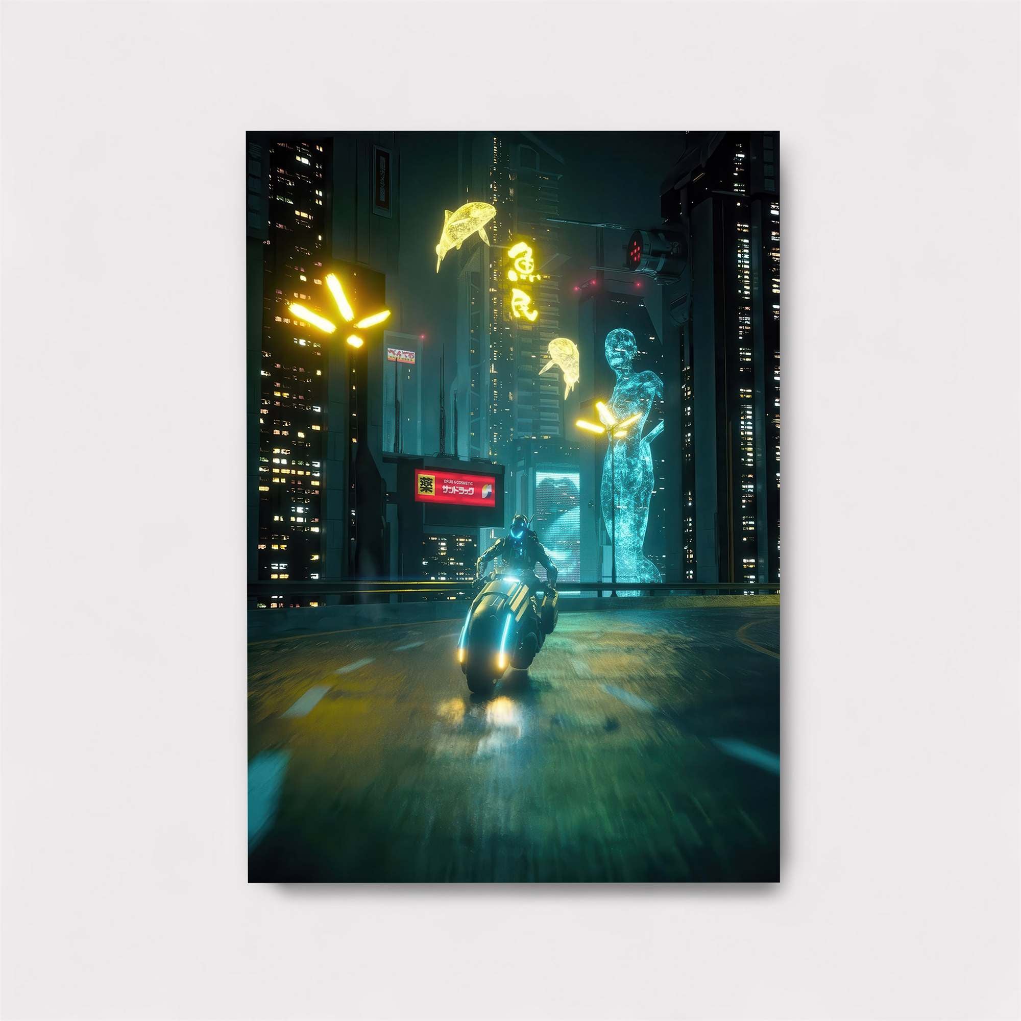 Cyberpunk Drift Safe Wall Magnetic / M