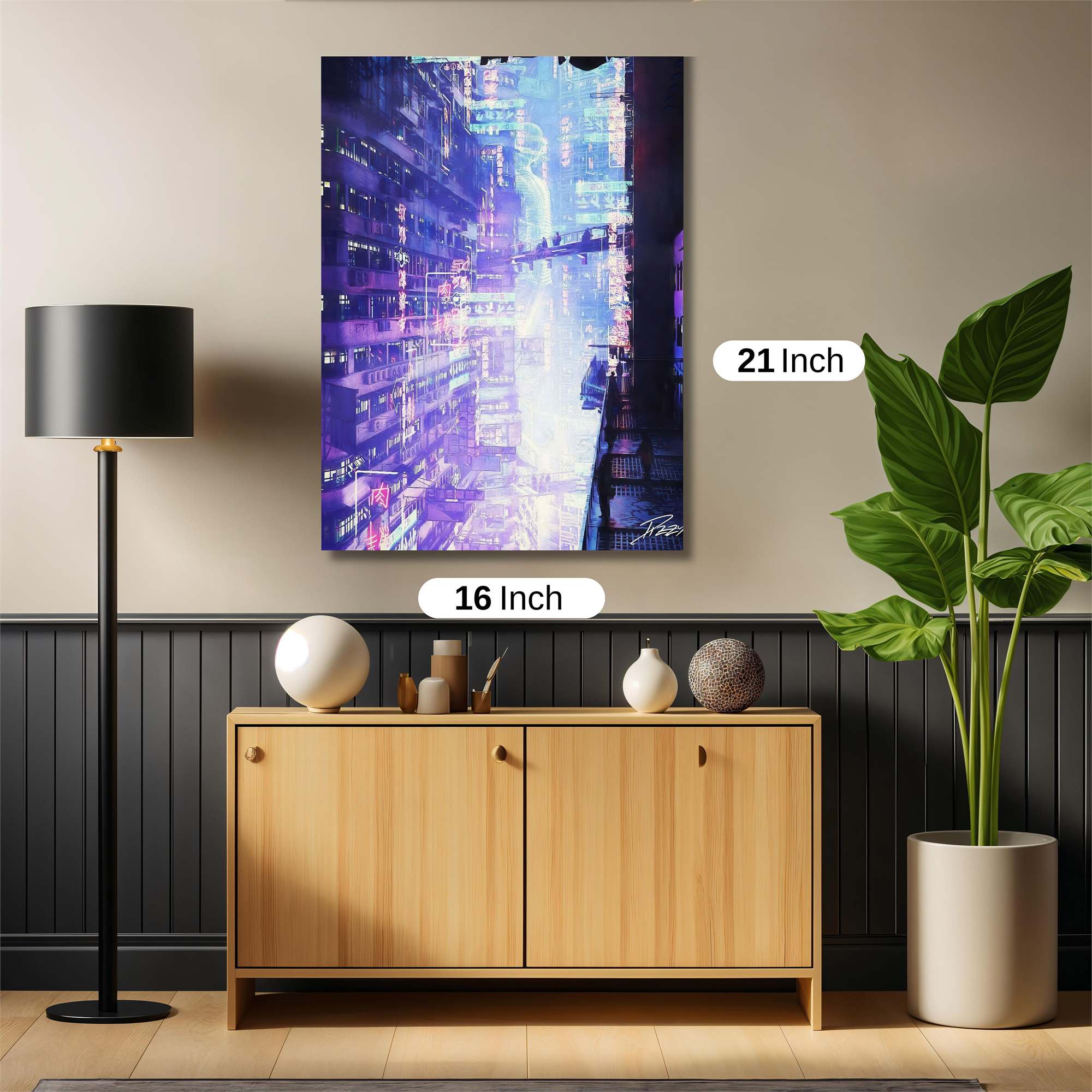 Neon Reverie Safe Wall Magnetic / M