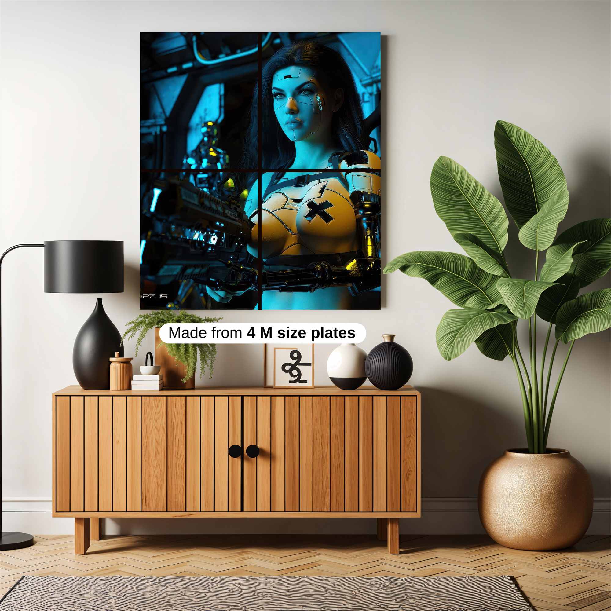 Cyborg Serenity Safe Wall Magnetic / M