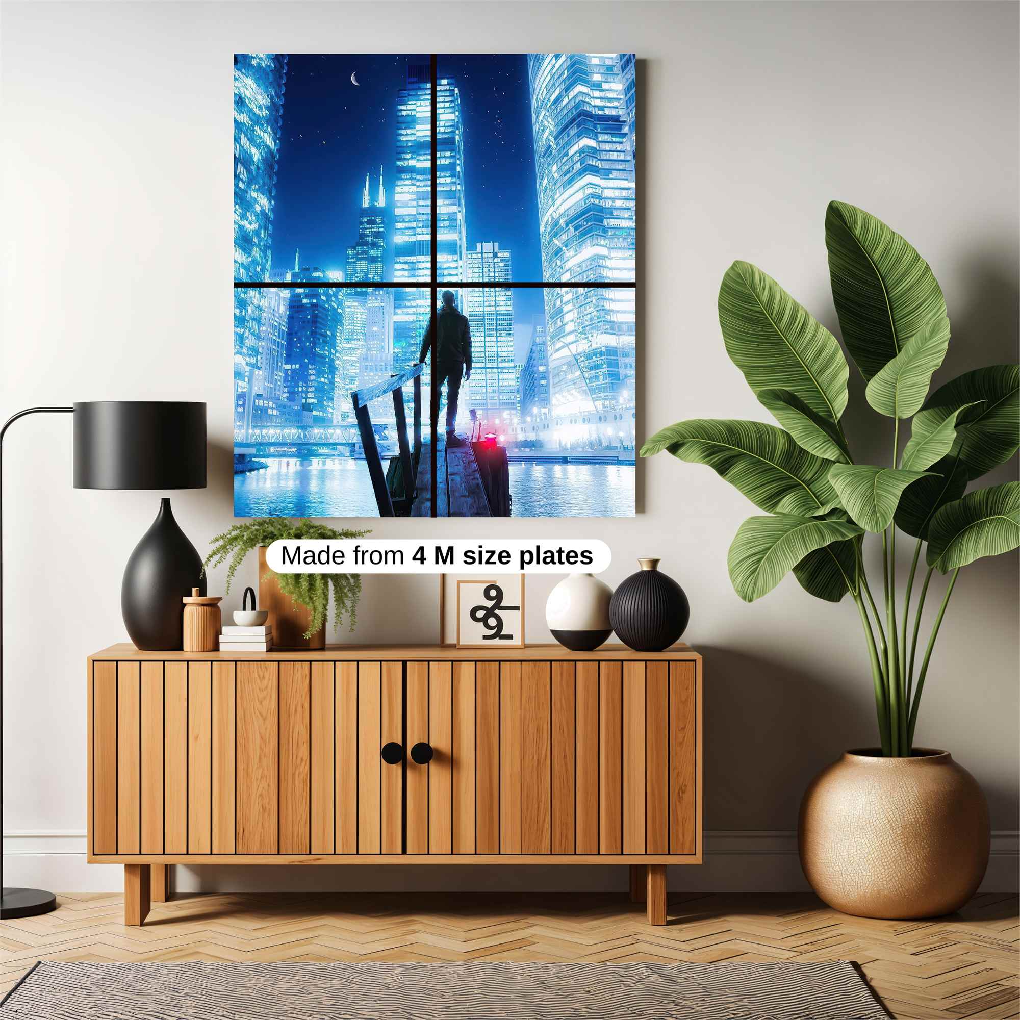 City Dreamscape Safe Wall Magnetic / M