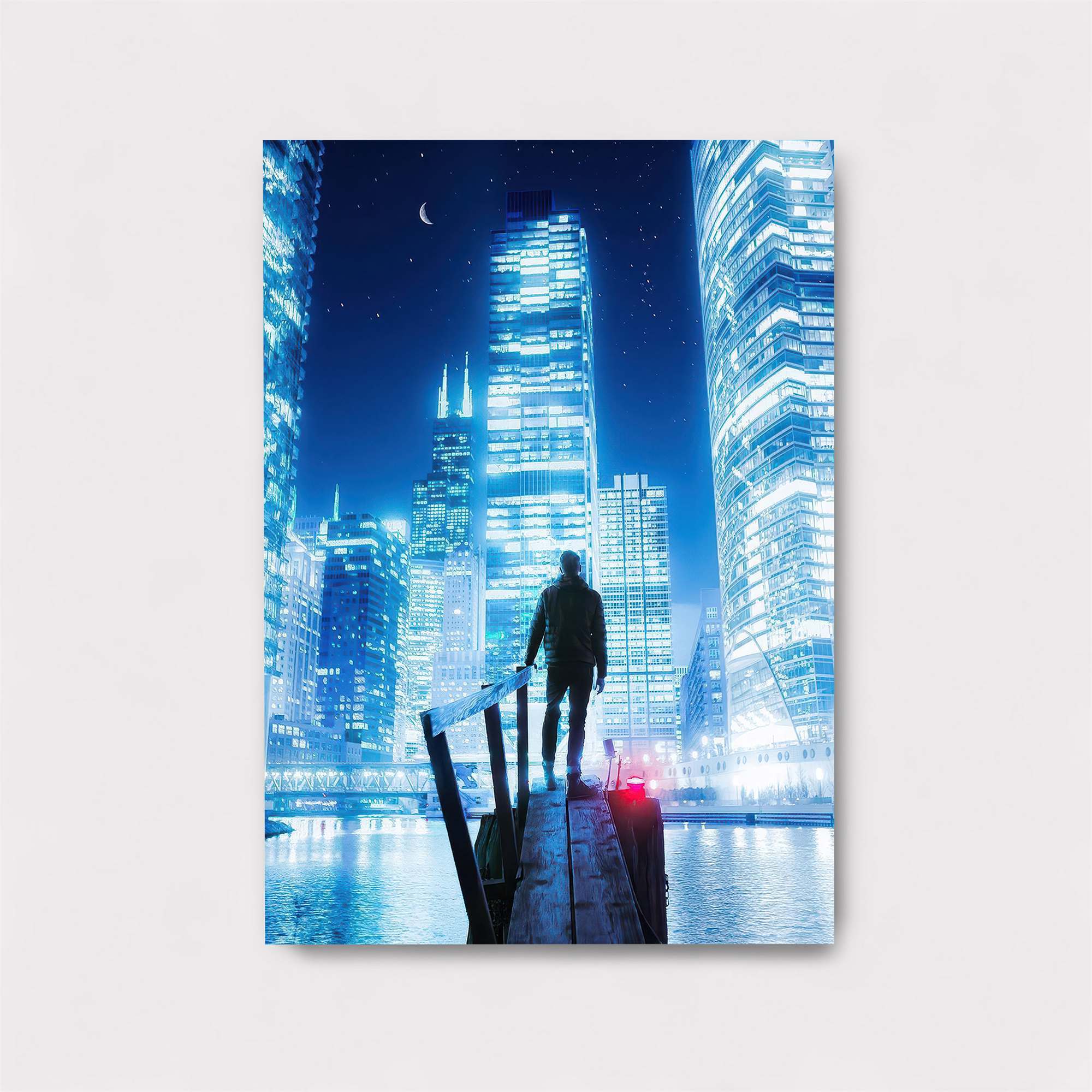 City Dreamscape Safe Wall Magnetic / M