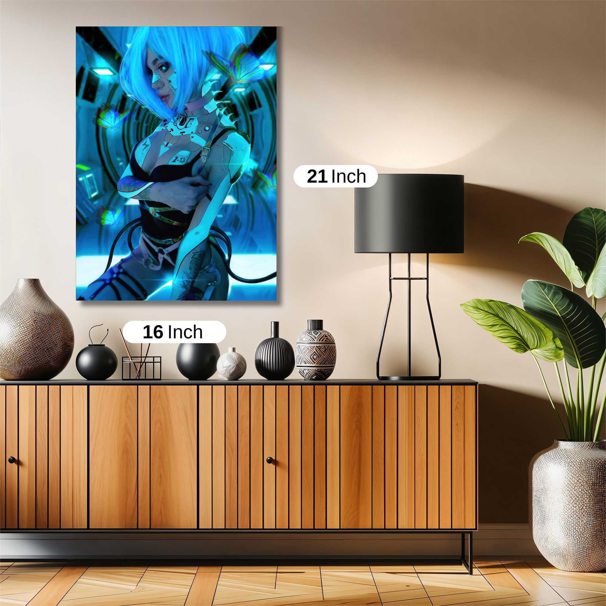 Cyborg Serenity Safe Wall Magnetic / M