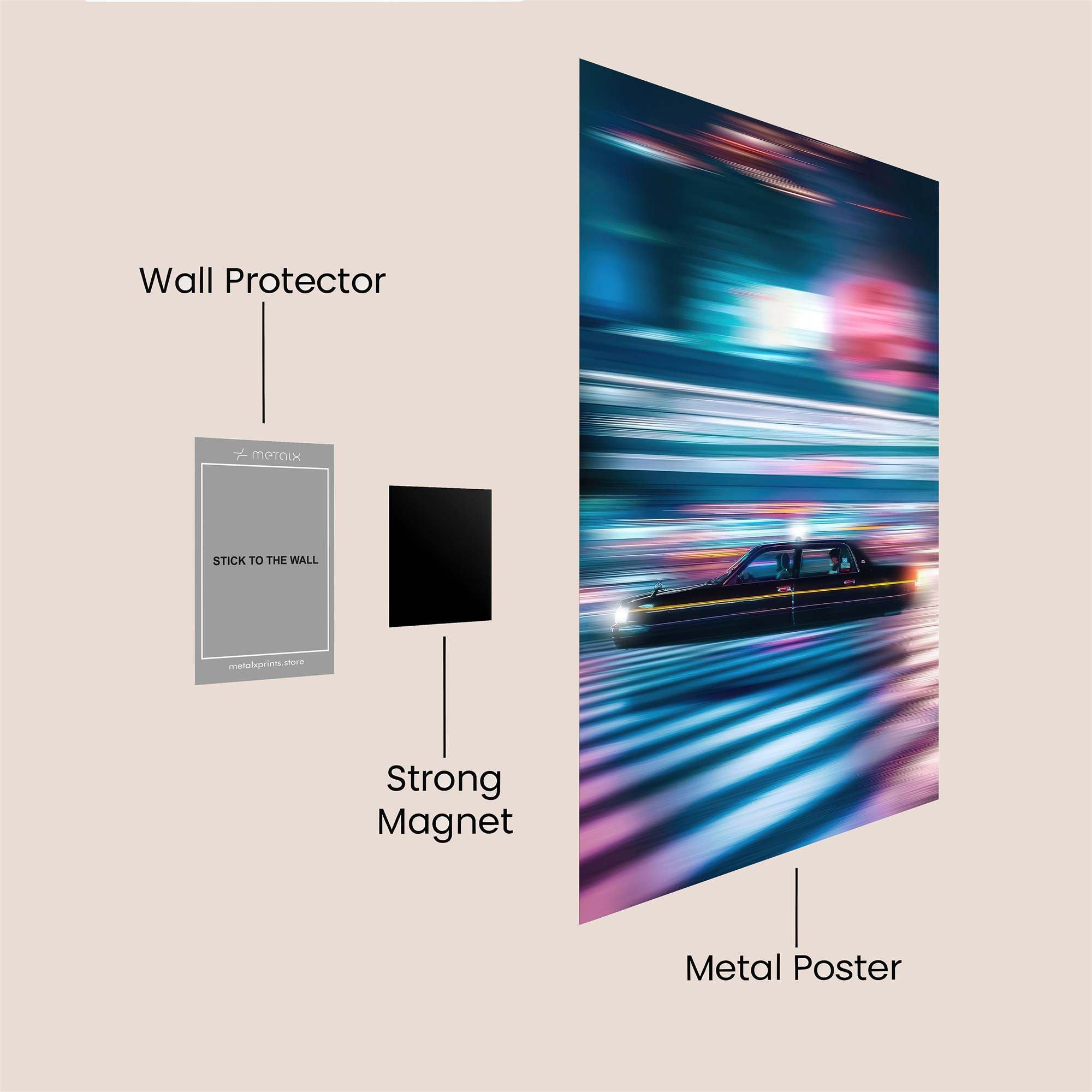 Urban Velocity Safe Wall Magnetic / M