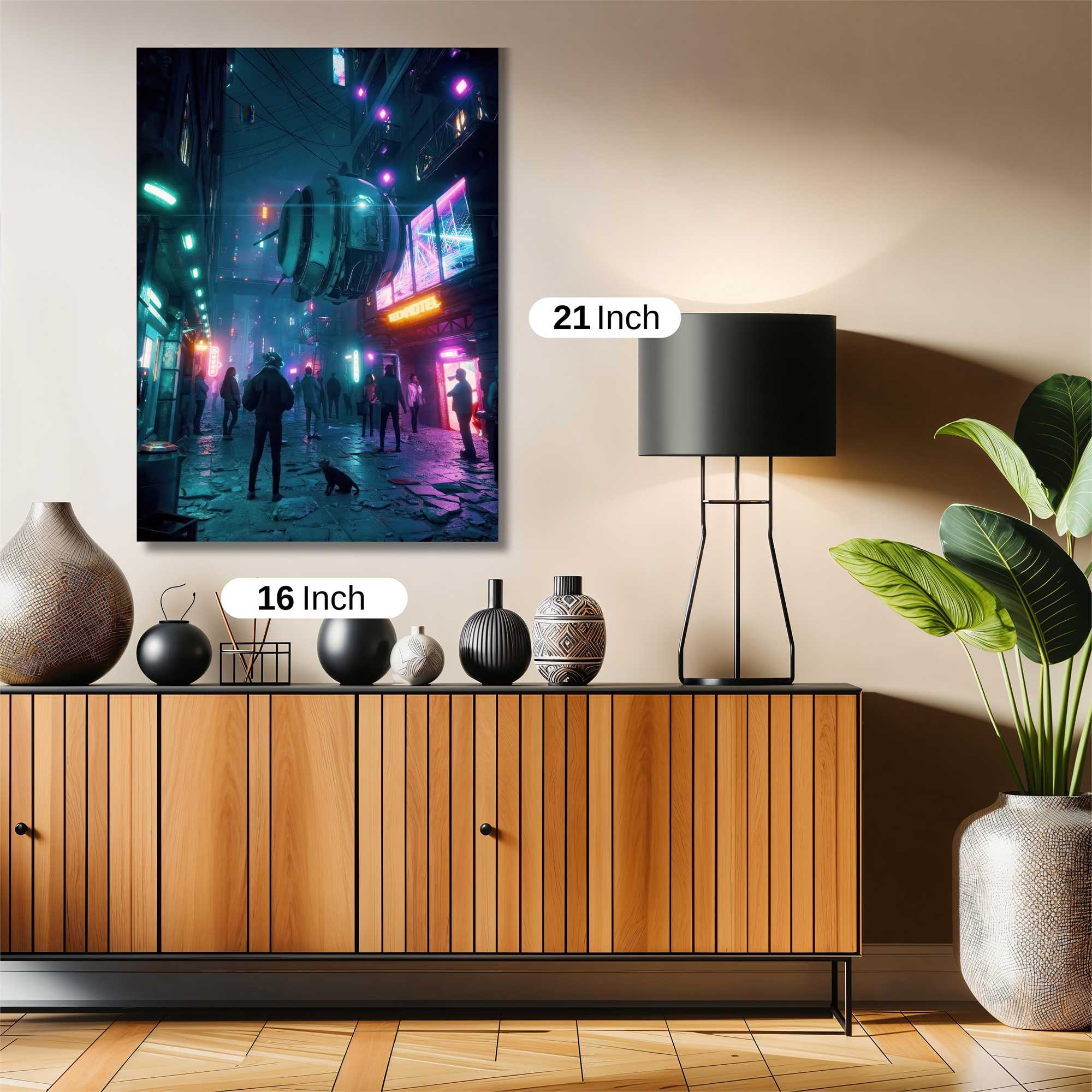 Neon Reverie Safe Wall Magnetic / M