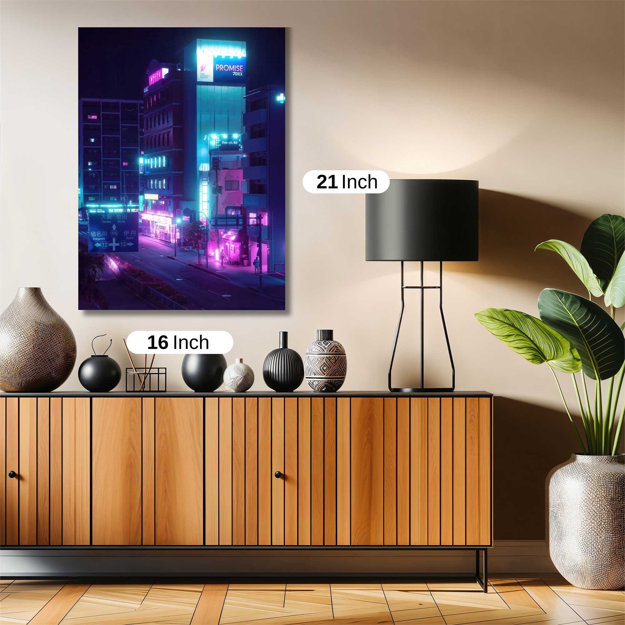 Neon Reverie Safe Wall Magnetic / M