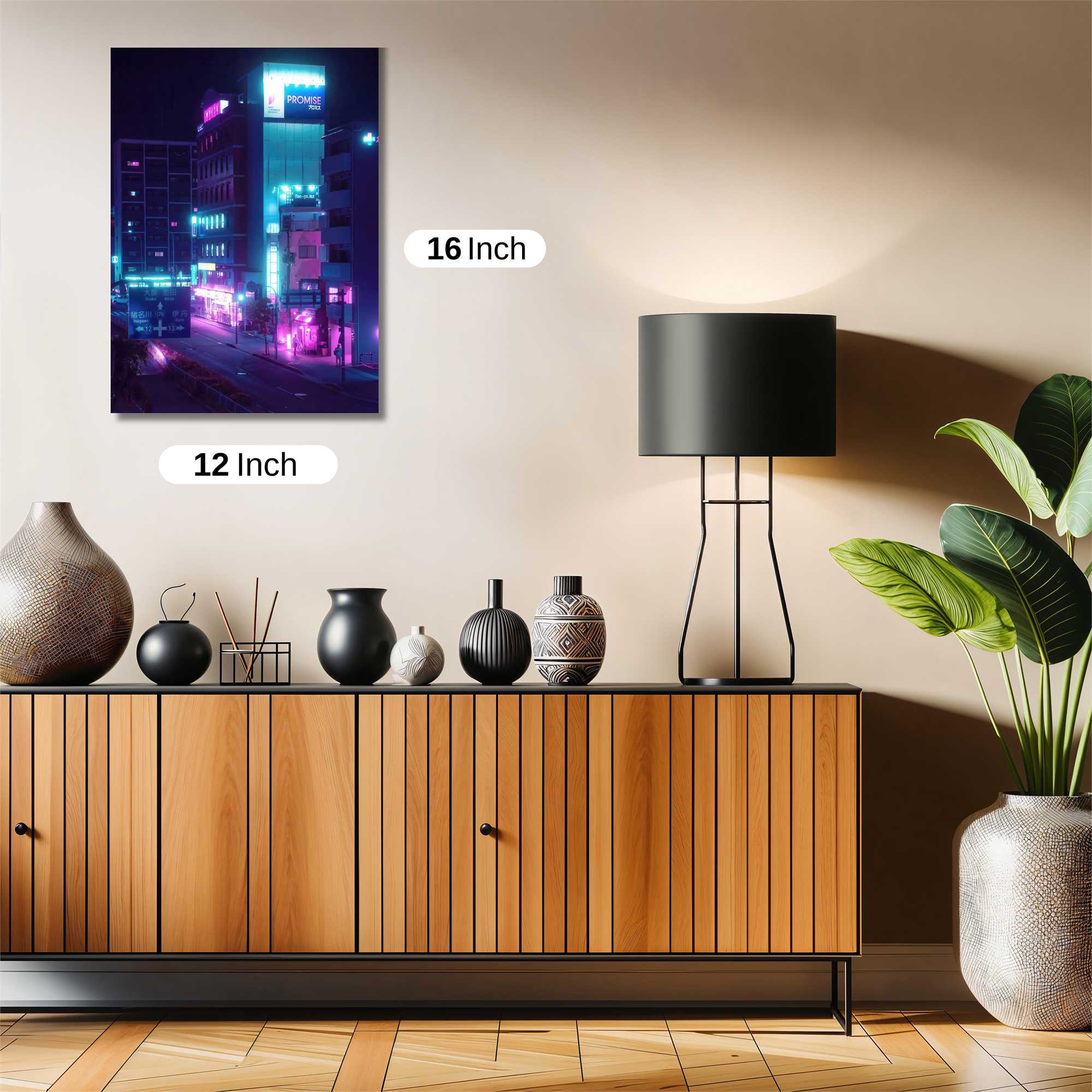 Neon Reverie Safe Wall Magnetic / M