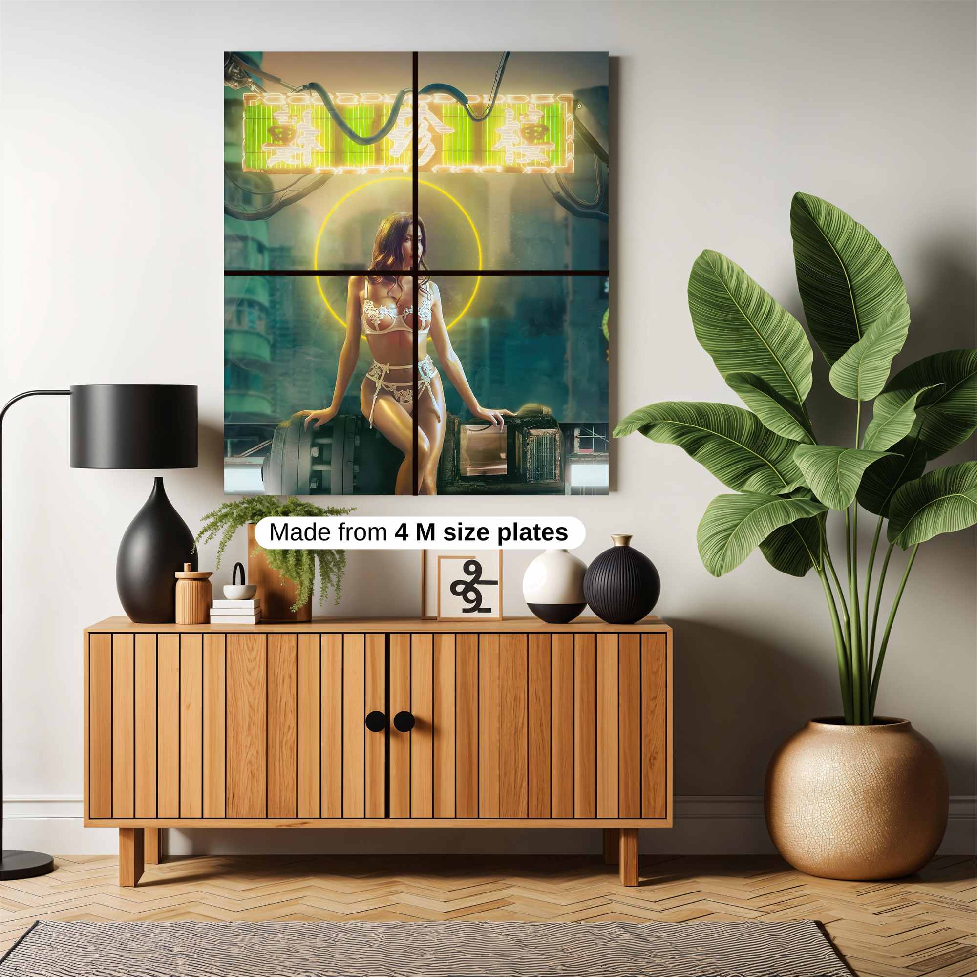 Neon Reverie Safe Wall Magnetic / M