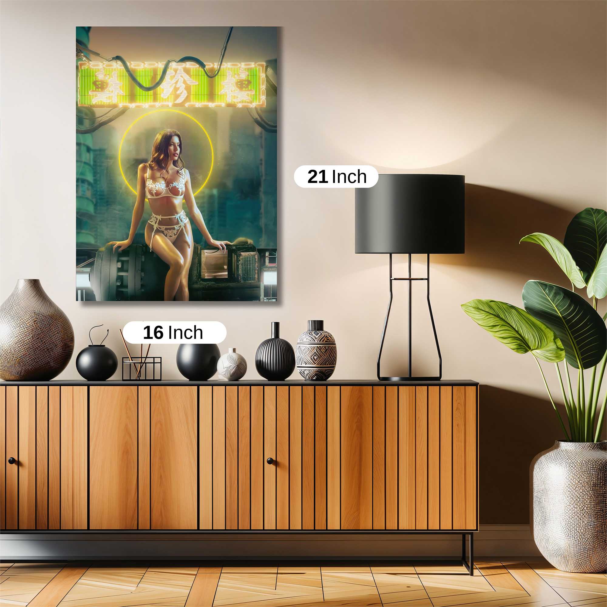 Neon Reverie Safe Wall Magnetic / M