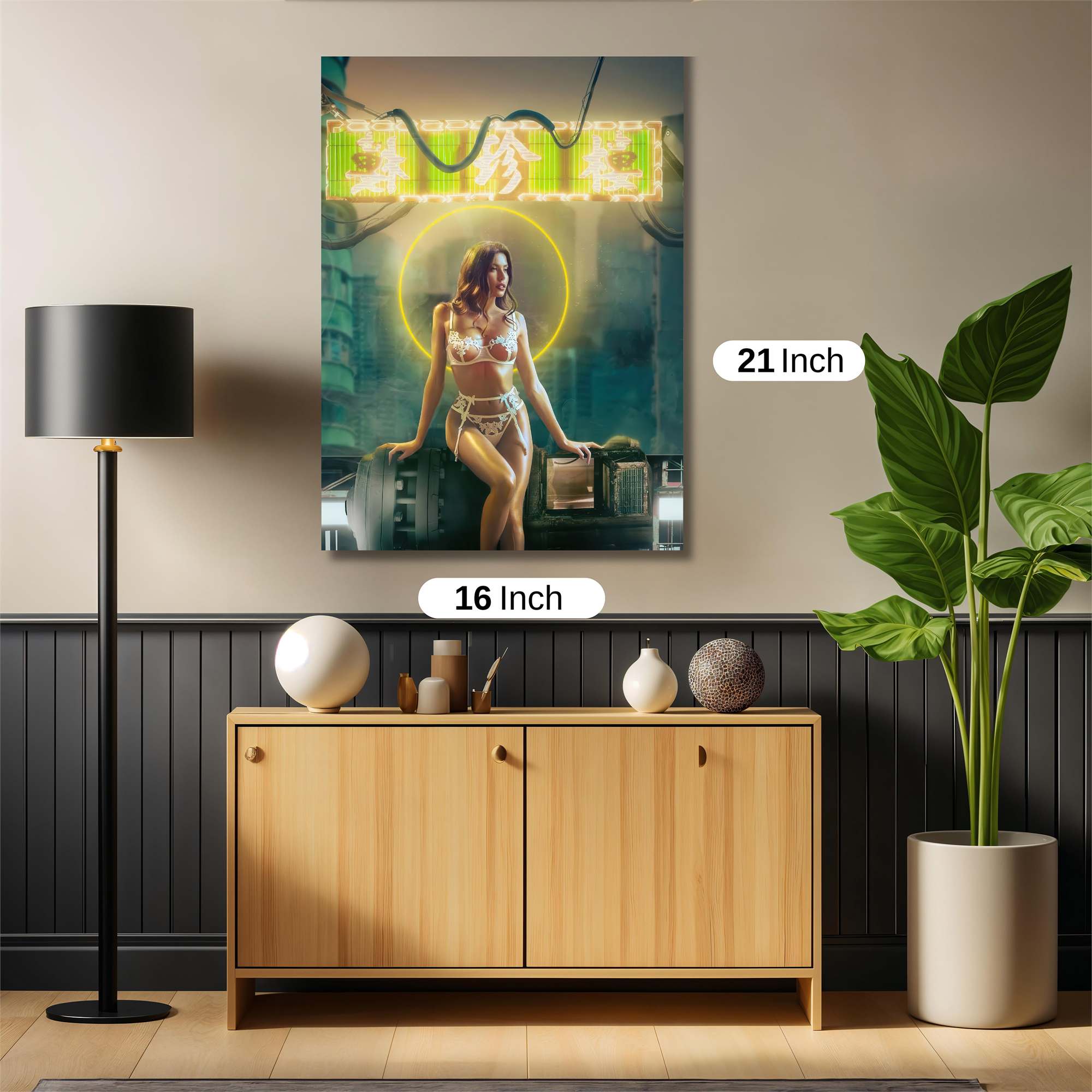 Neon Reverie Safe Wall Magnetic / M