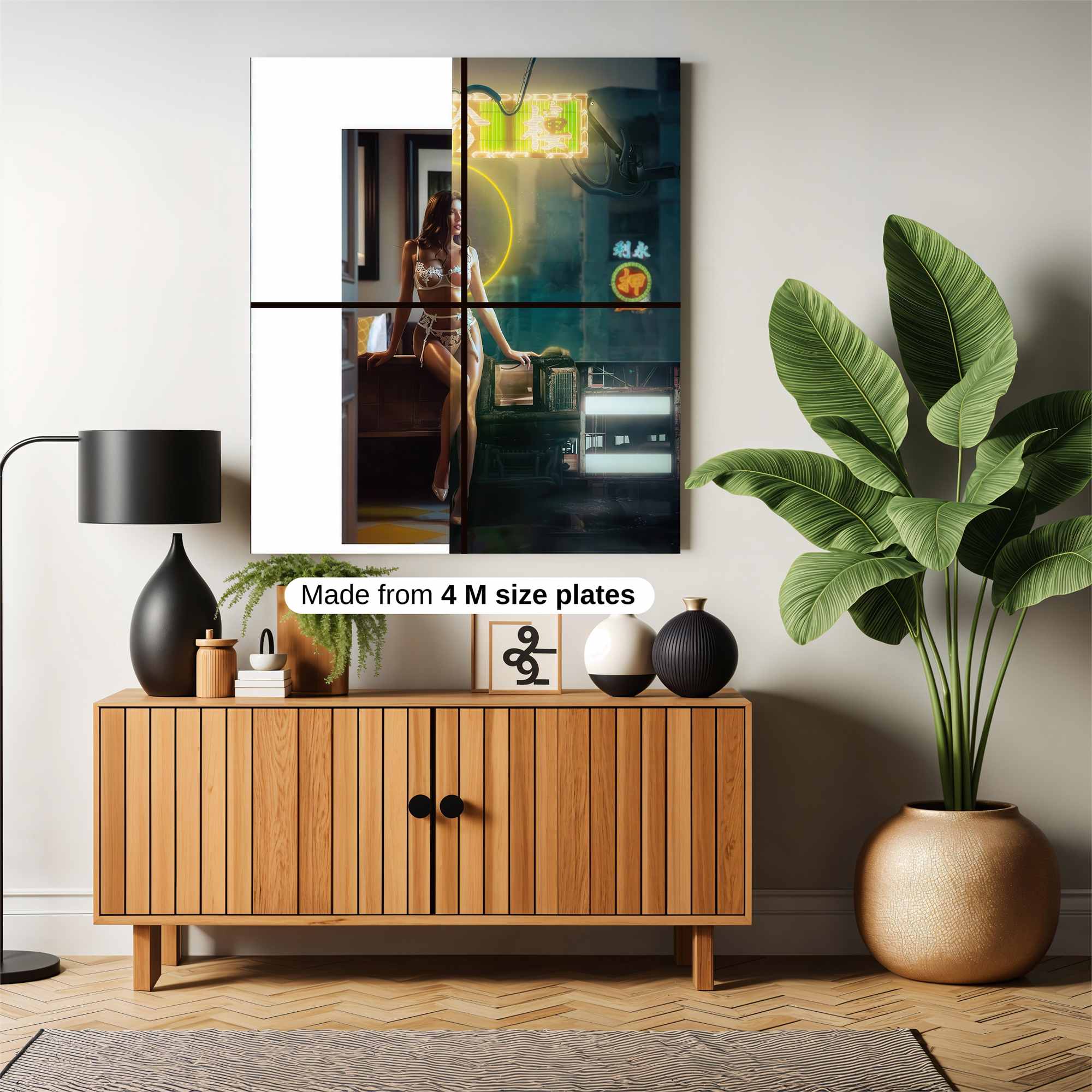 Neon Dichotomy Safe Wall Magnetic / M